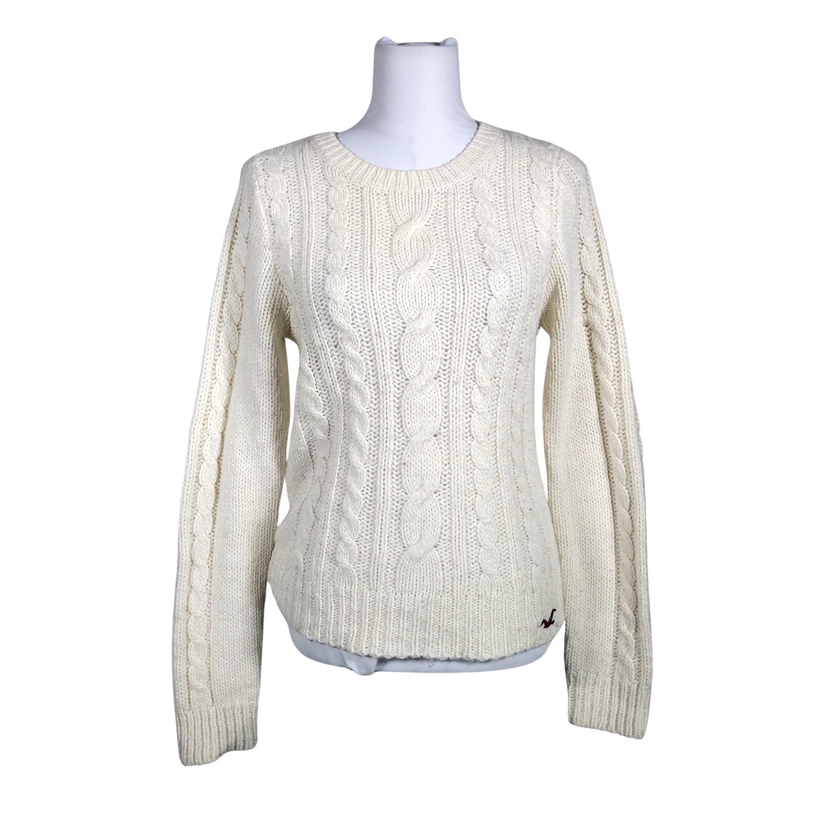 Unisex Hollister - Kampsun, suurus 38 - Valge (1)