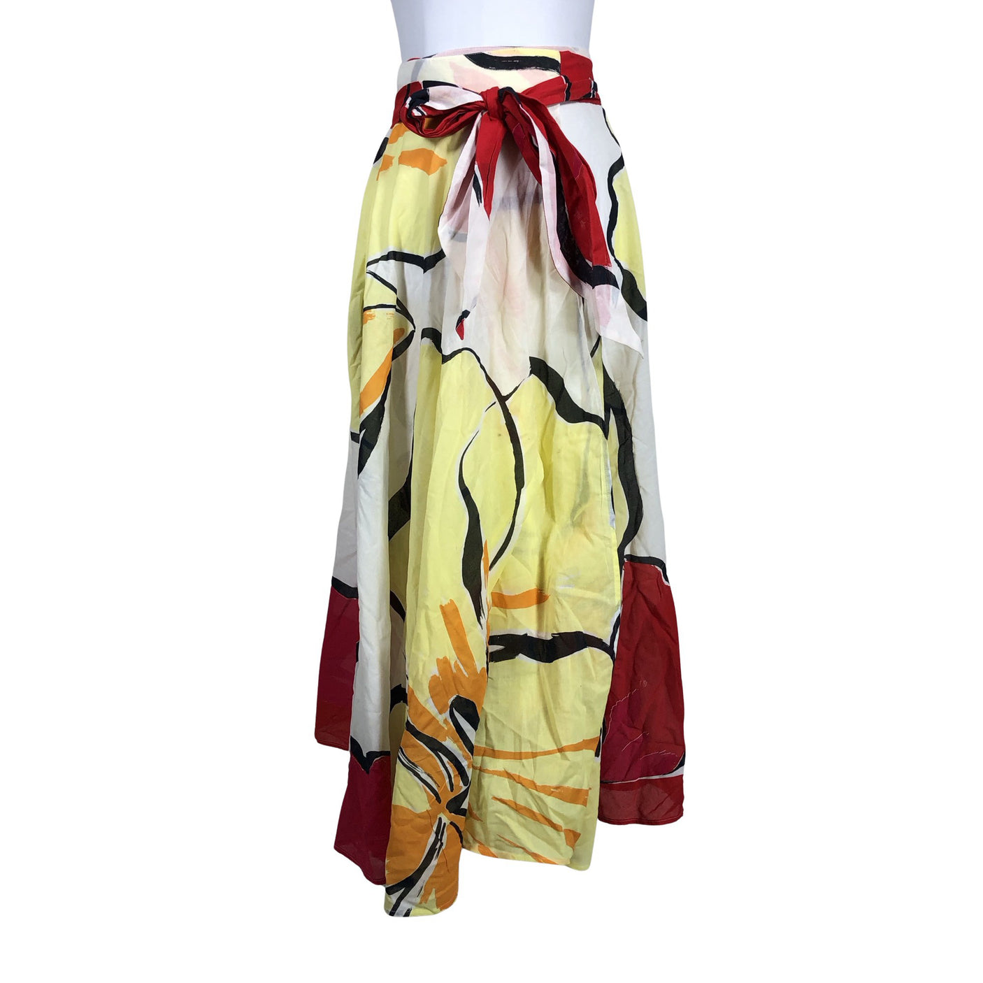 Unisex Marimekko - Mitteveniv seelik, suurus 38 - Kollane (1)
