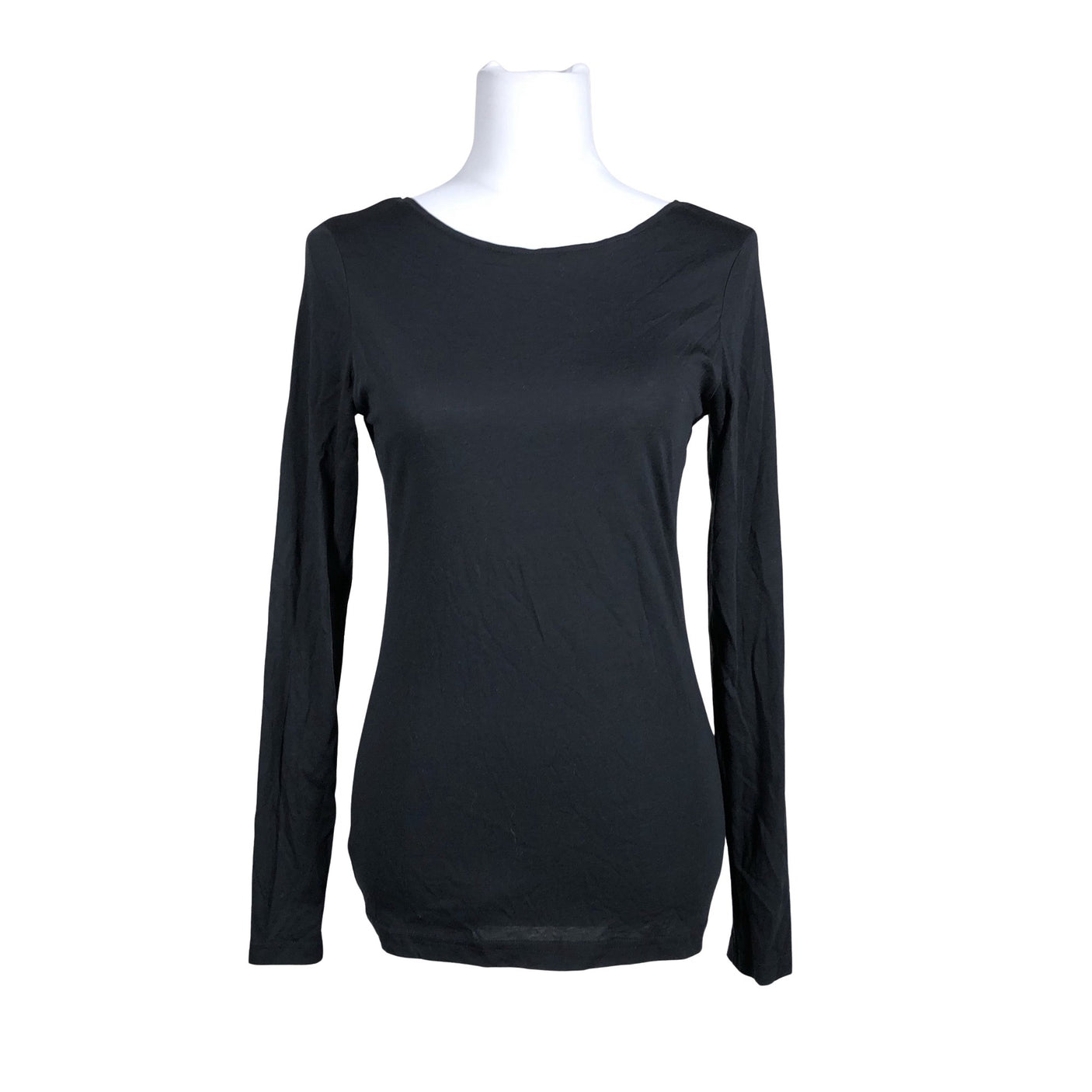 Unisex Nanso - Trikotaažist pluus, suurus 36 - Must (1)