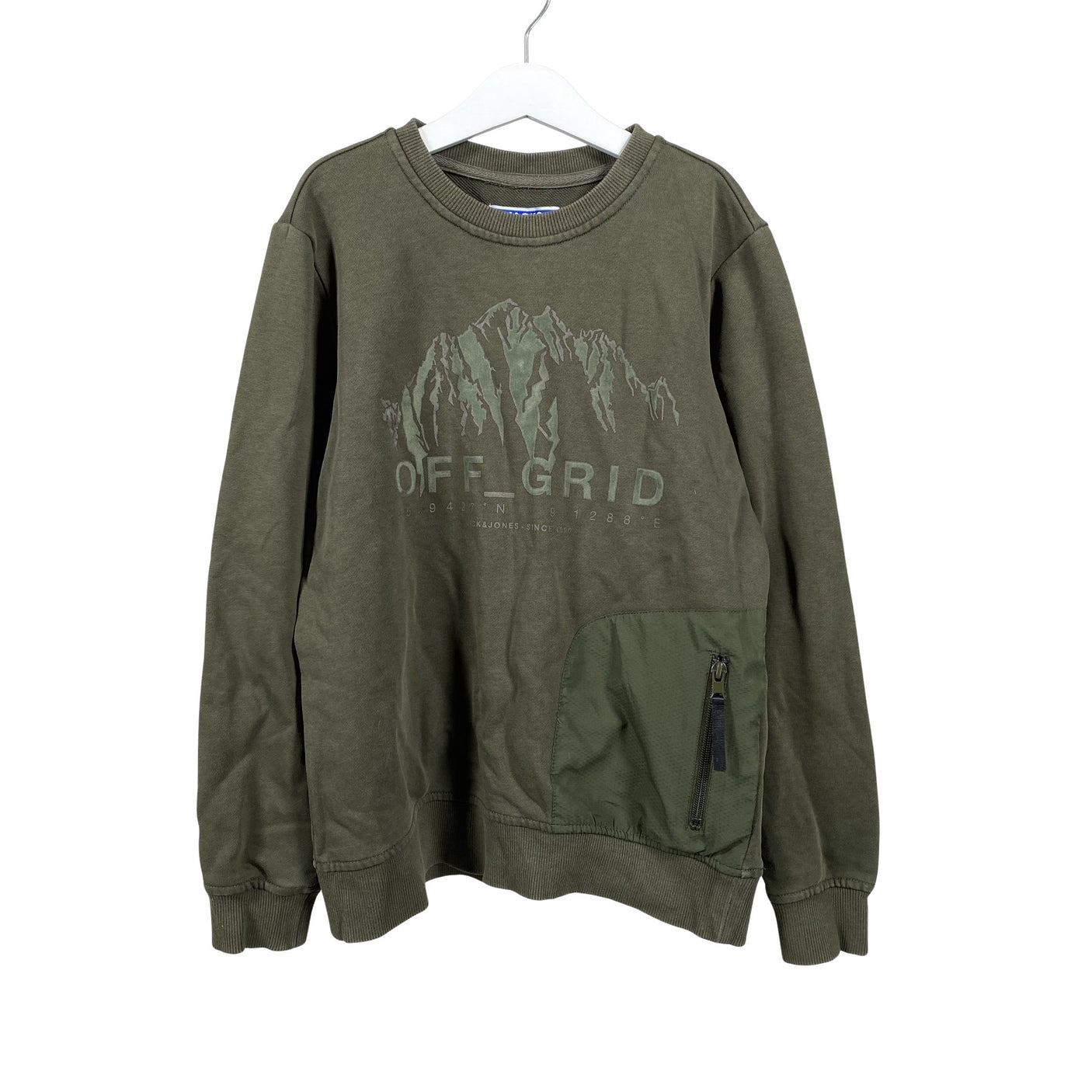 Unisex Jack & Jones - Dressikangast pluus, suurus 146 - 152 - Roheline (1)