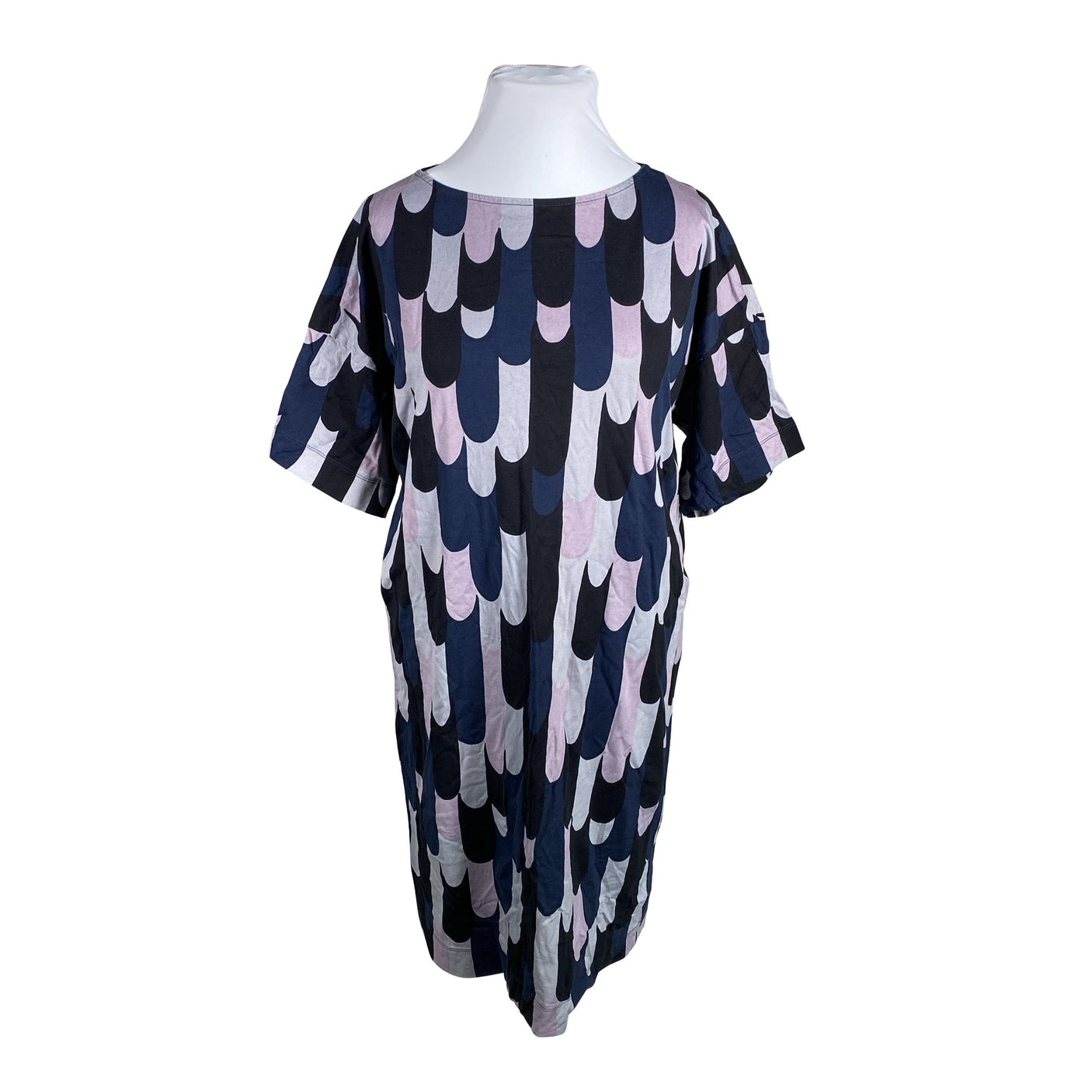 Unisex Marimekko - Trikotaažist kleit, suurus 42 - Sinine (1)