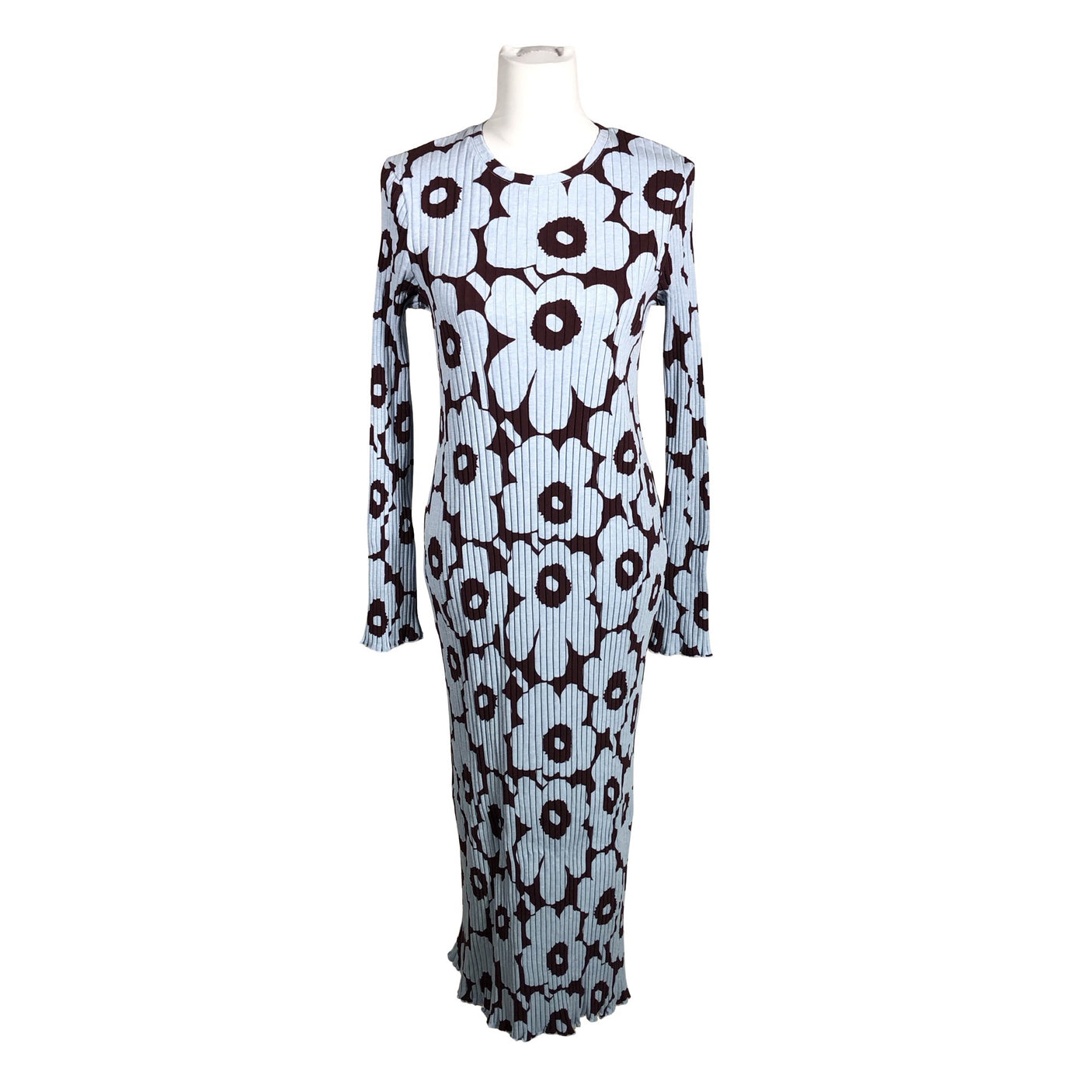 Unisex Marimekko - Trikotaažist kleit, suurus 40 - Helesinine (1)