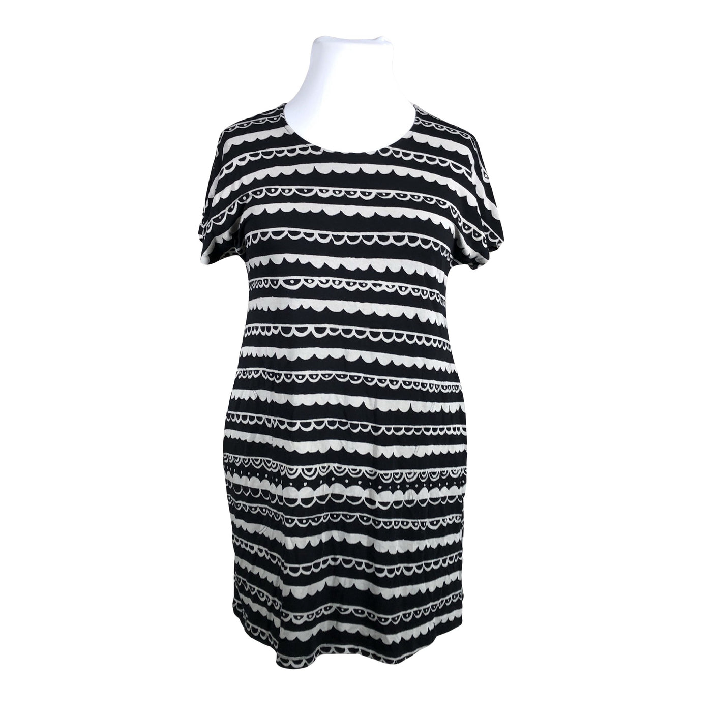 Unisex Marimekko - Trikotaažist kleit, suurus 40 - Must (1)