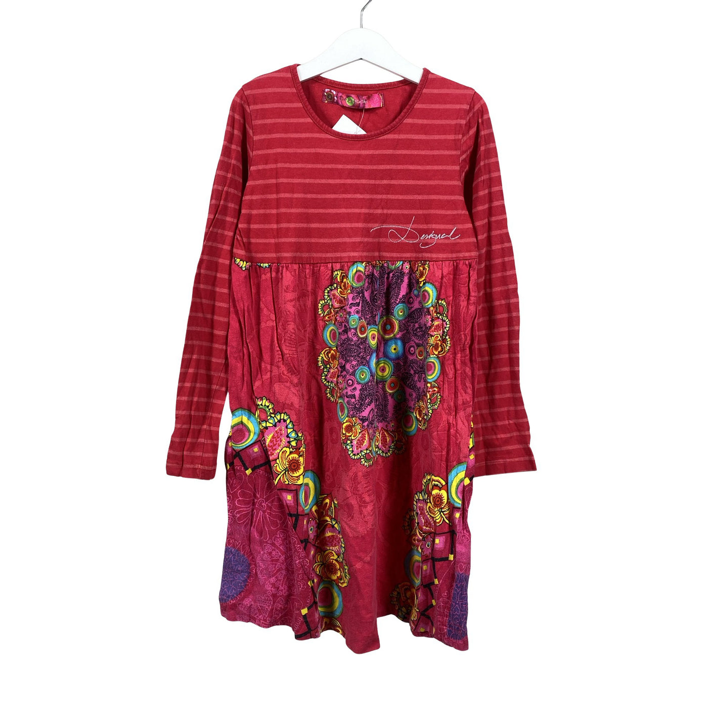 Unisex Desigual - Trikotaažist kleit, suurus 134 - 140 - Punane (1)
