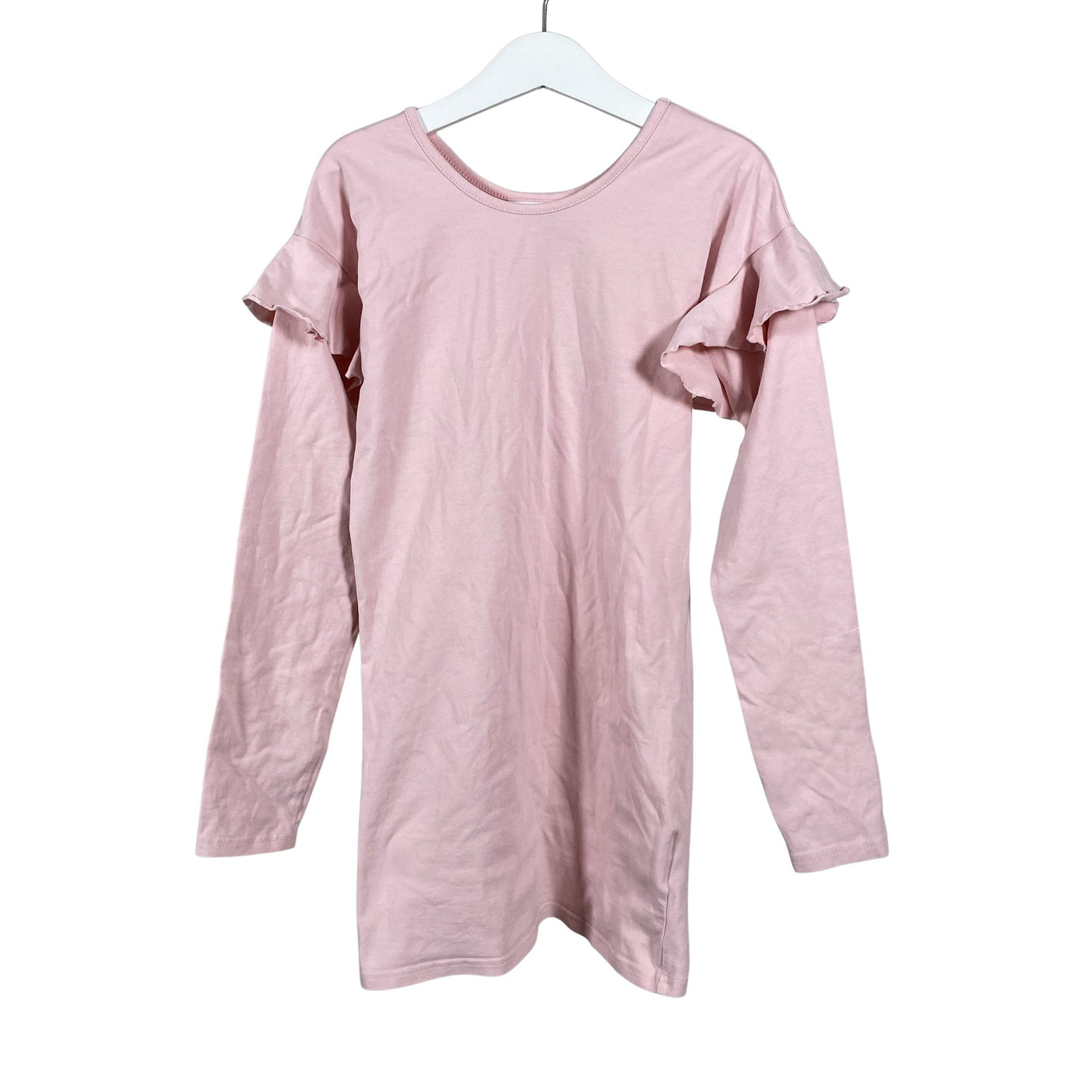 Unisex Gugguu - Trikotaažist kleit, suurus 140 - 146 - Heleroosa (1)