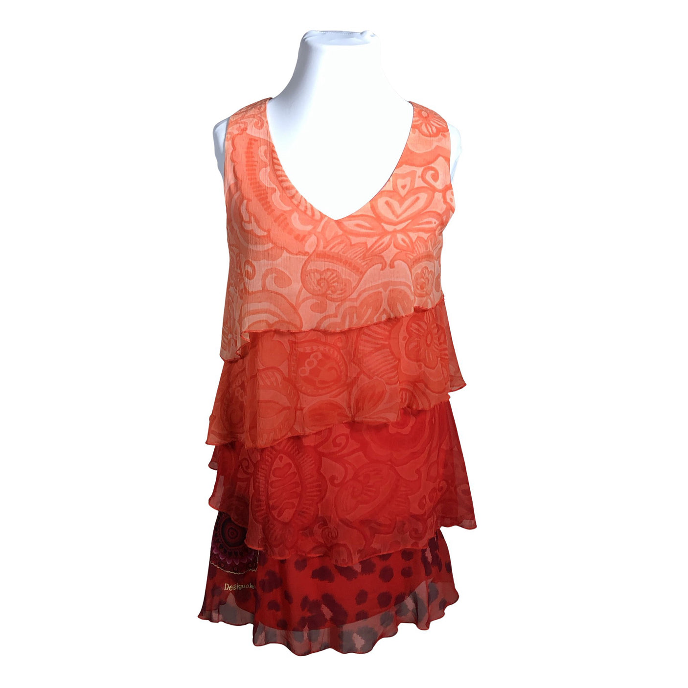 Unisex Desigual - Õhuke kleit, suurus 44 - Heleroosa (1)