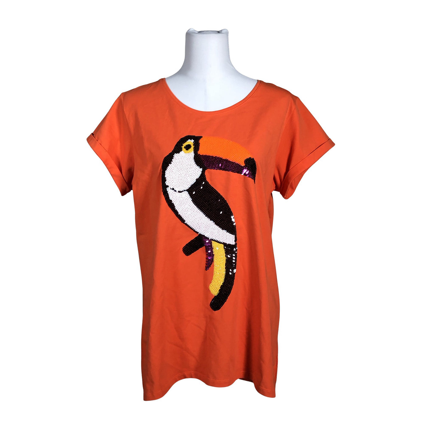 Unisex Persona by Marina Rinaldi - Trikotaažist tuunika, suurus 38 - Oranž (1)