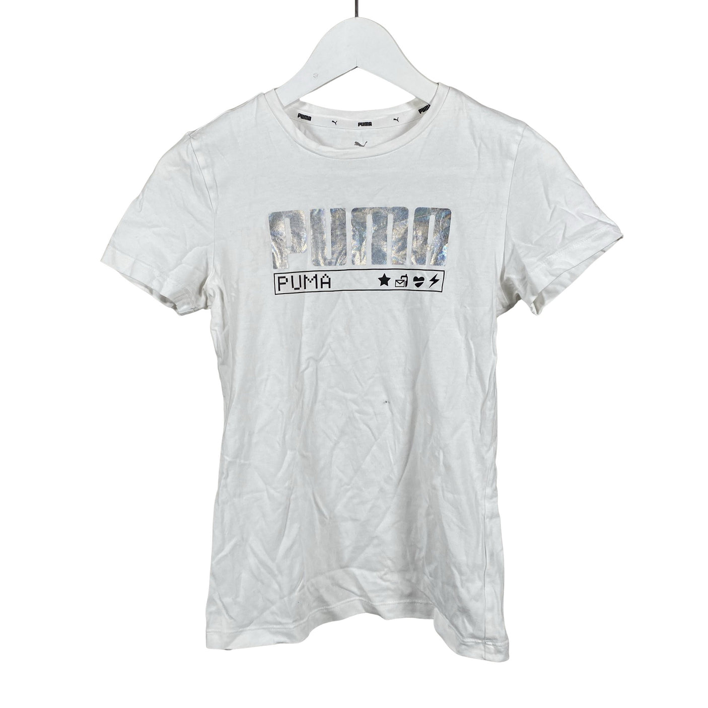 Unisex Puma - T-särk, suurus 158 - 164 - Valge (1)