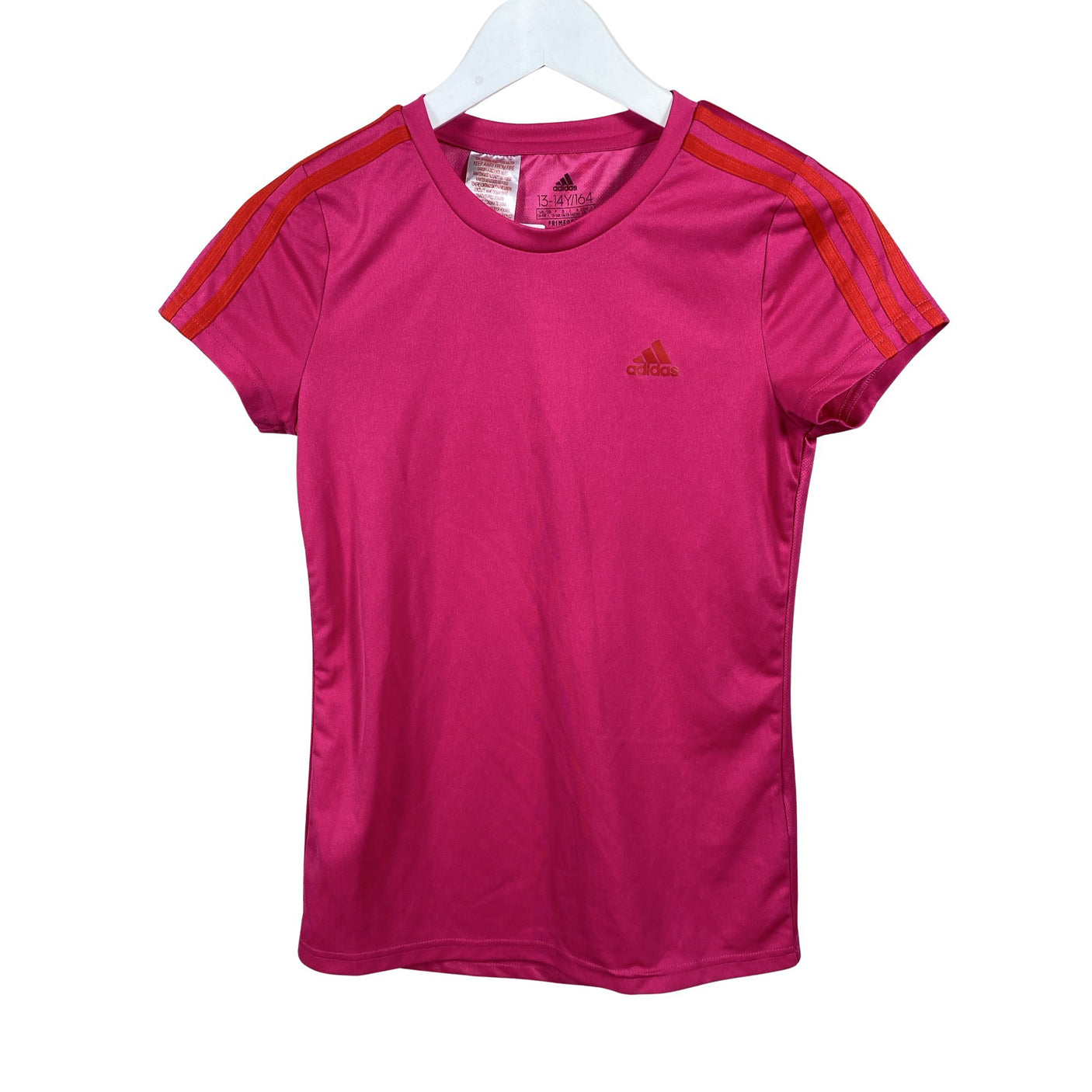 Unisex Adidas - Spordisärk, lühikesed käised, suurus 158 - 164 - Roosa (1)