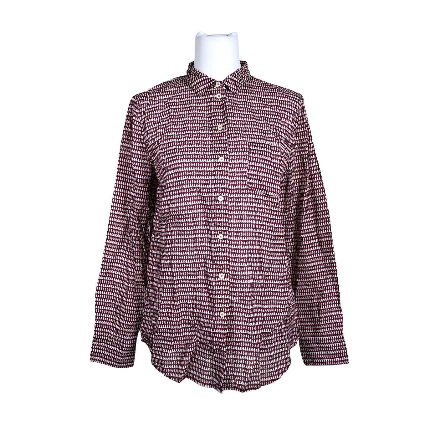 Unisex Marc O'Polo - Triiksärk, suurus 40 - Veinipunane (1)