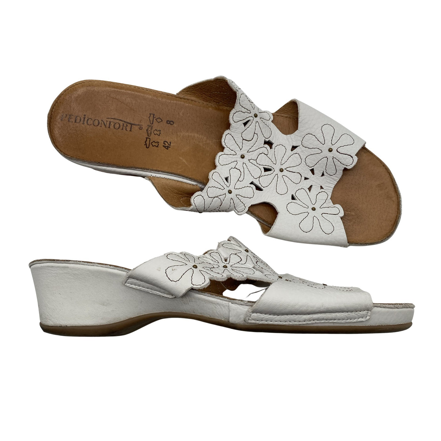 Unisex Pediconfort - Kiilkontsaga rihmikud, suurus 42 - Valge (1)