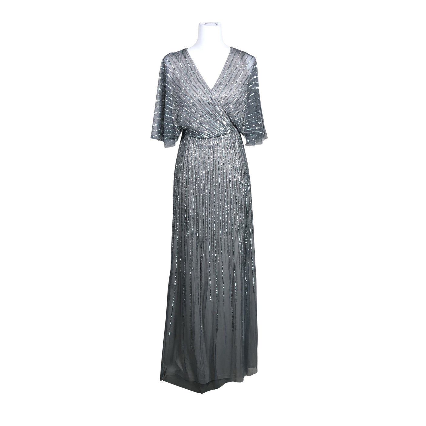 Unisex Adrianna Papell - Pidulik kleit, suurus 34 - Hall (1)