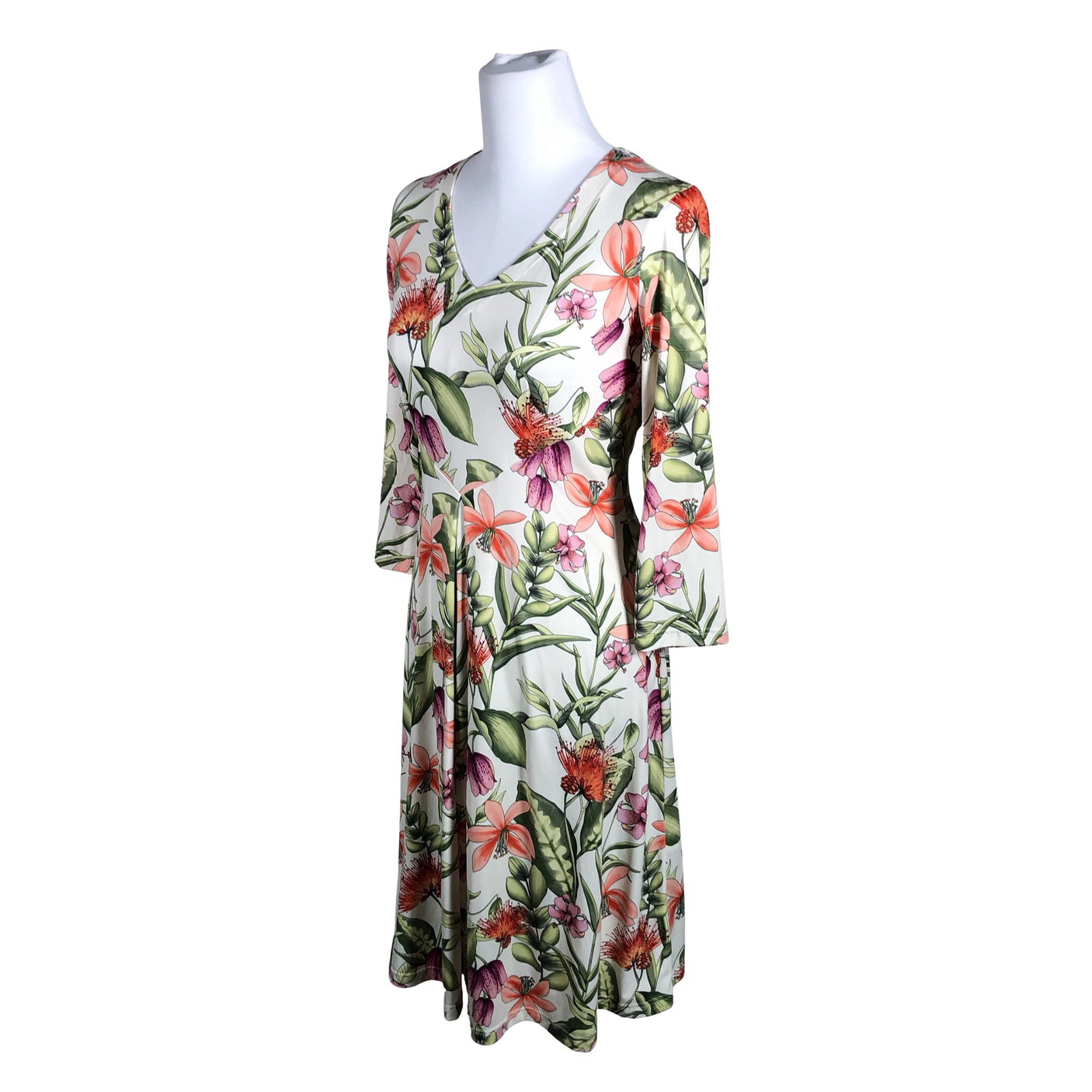 Unisex Camilla Thulin - Trikotaažist kleit, suurus 38 - Valge (3)