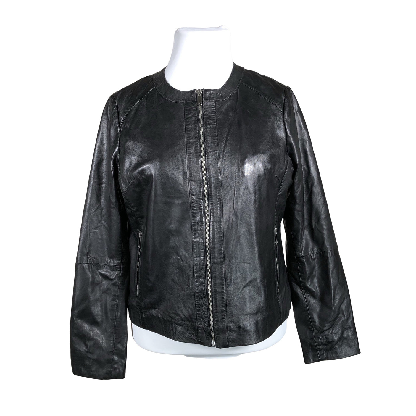 Unisex Saki - Nahktagi, suurus 46 - Must (1)