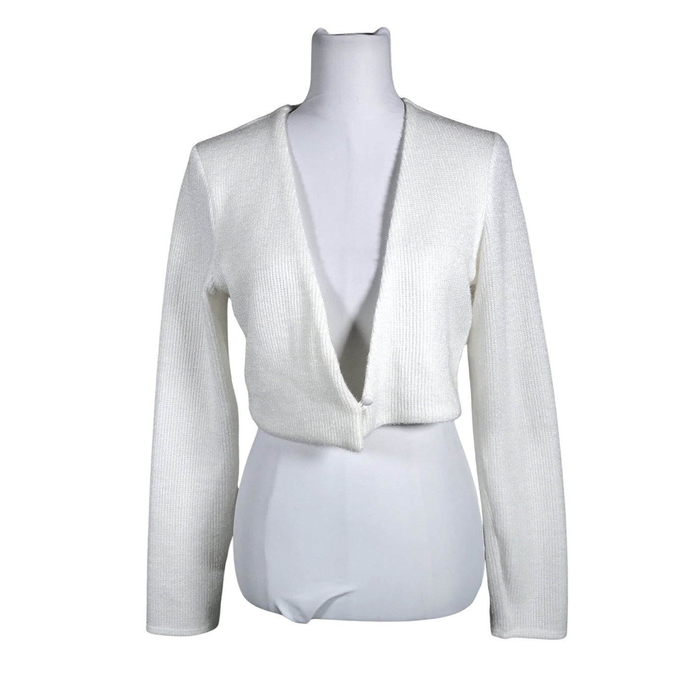Unisex Bianco Evento - Kardigan, suurus 40 - Valge (1)
