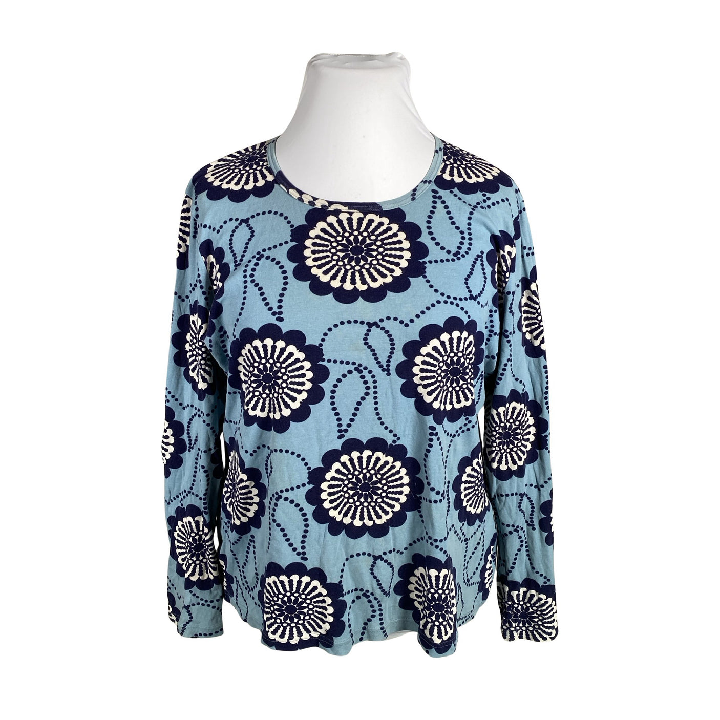 Unisex Nanso - Trikotaažist pluus, suurus 44 - Sinine (1)