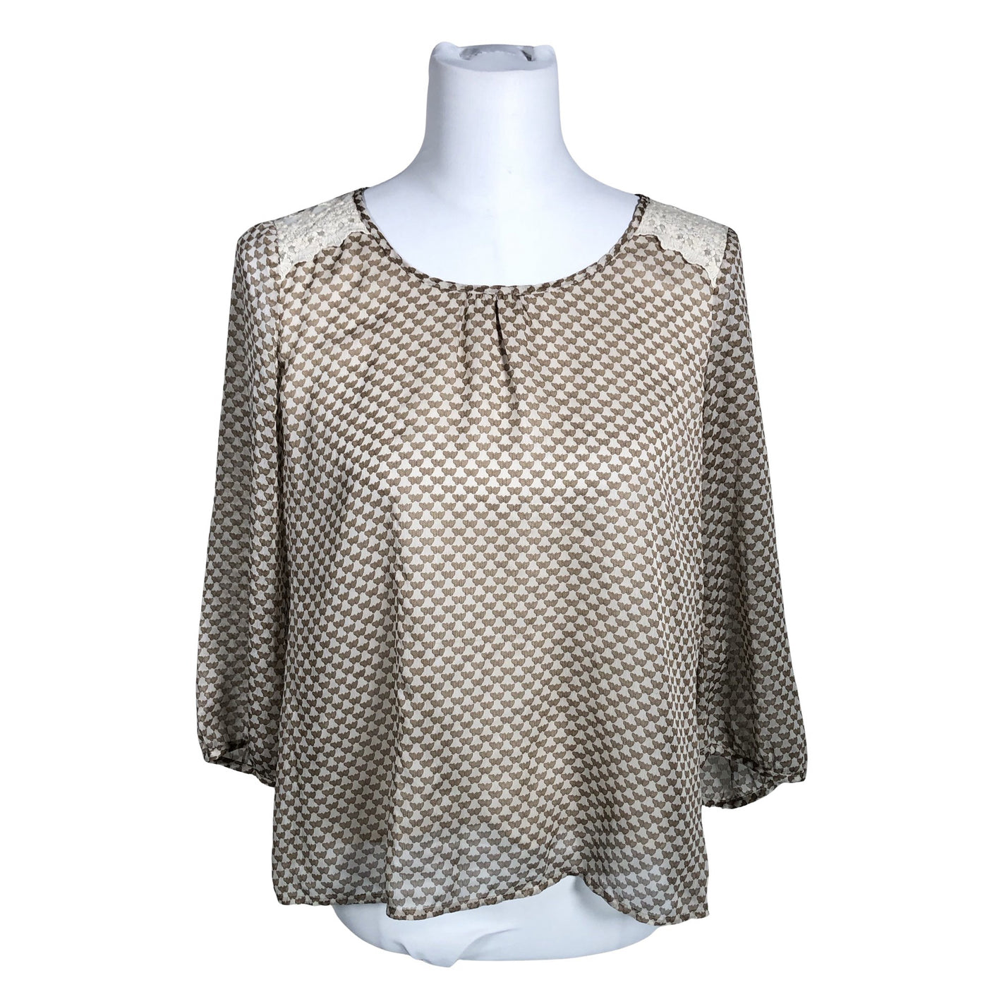 Unisex Comma - Pluus, suurus 36 - Pruun (1)