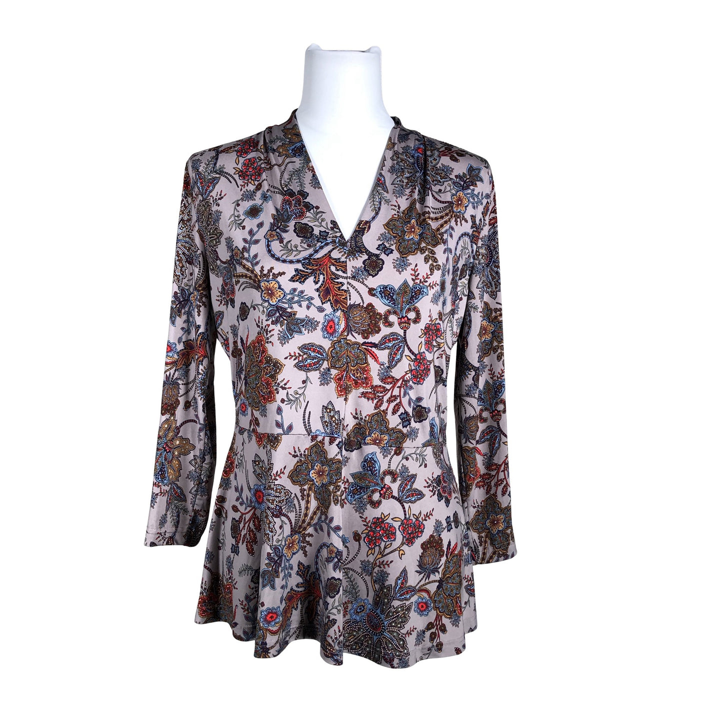 Unisex Monton - Trikotaažist pluus, suurus 40 - Hall (1)