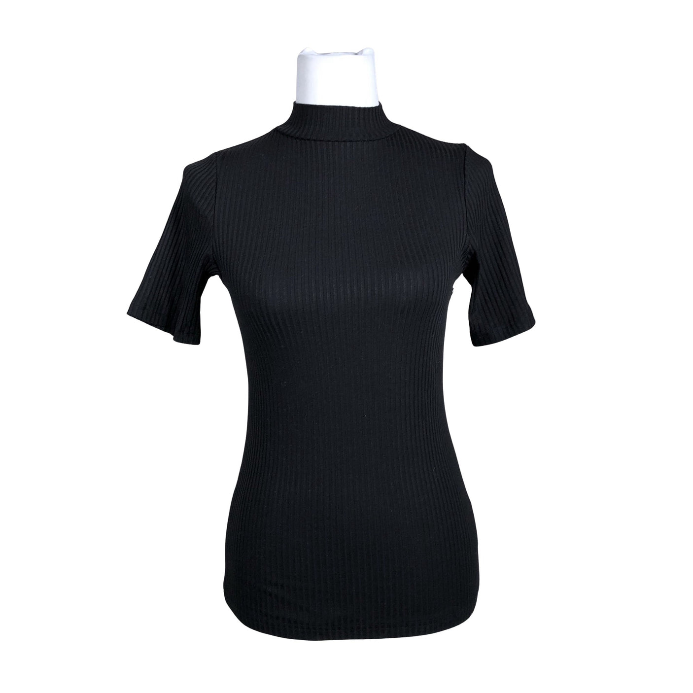 Unisex Toive - Trikotaažist pluus, suurus 38 - Must (1)