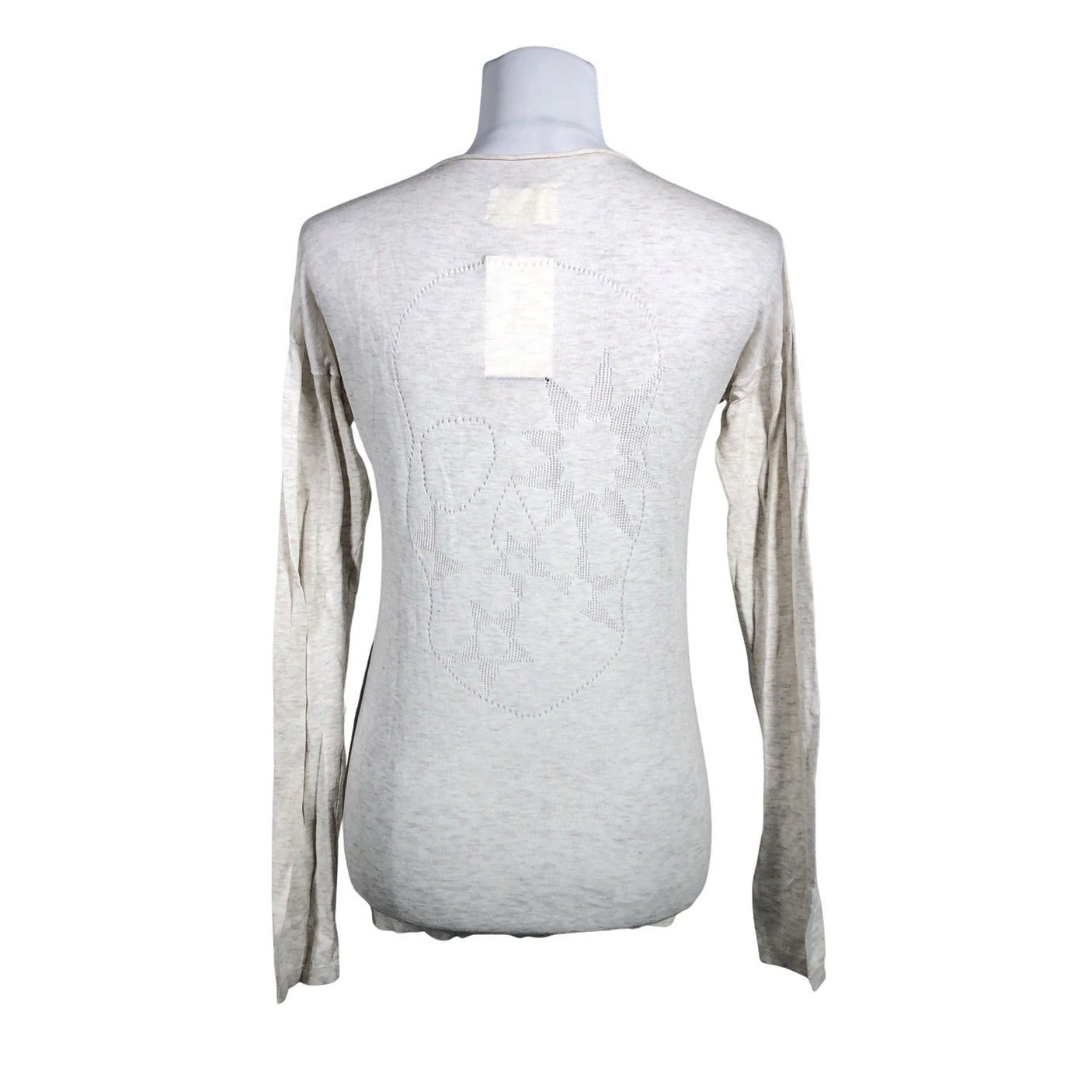 Unisex Zadig & Voltaire - Kampsun, suurus 36 - Looduslik valge (3)