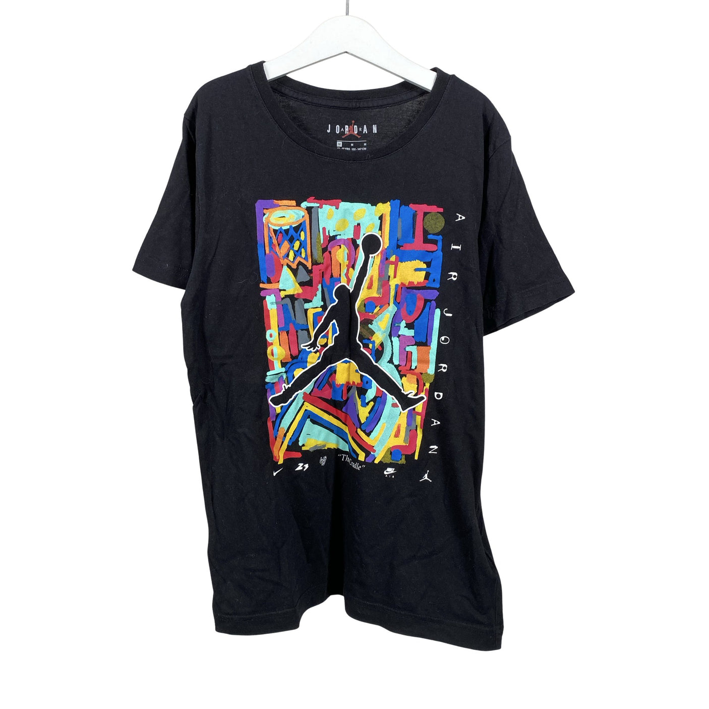 Unisex Jordan (Nike) - T-särk, suurus 146 - 152 - Must (1)