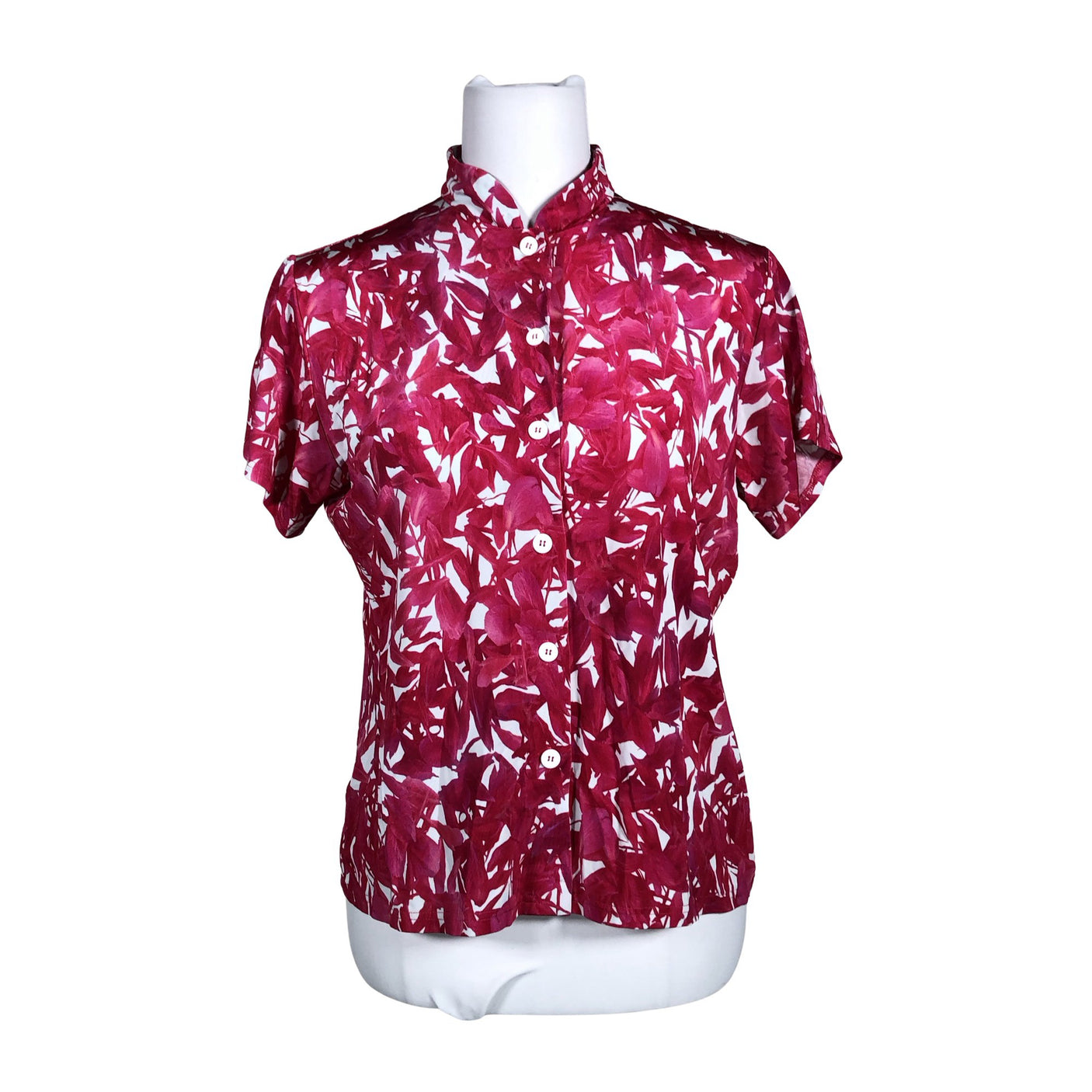 Unisex Agnès b. - Lühikeste käistega pluus, suurus 40 - Roosa (1)