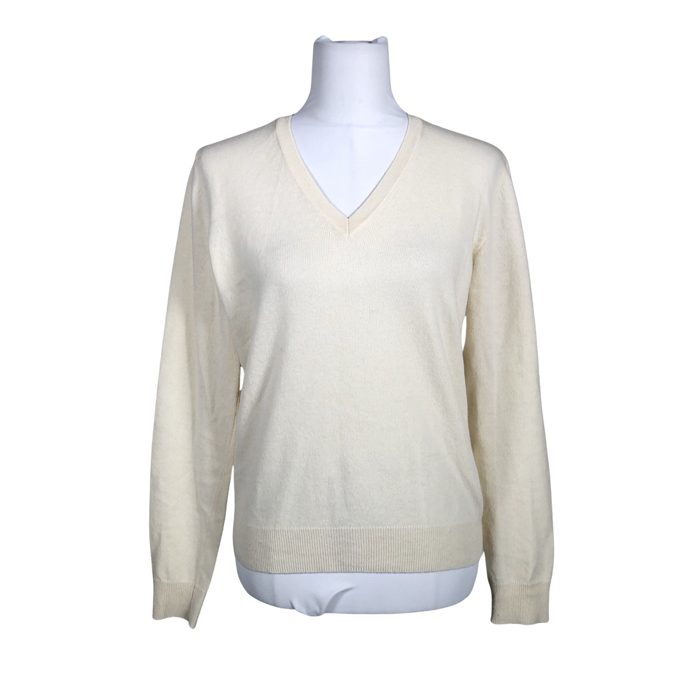 Unisex Benetton - Kampsun, suurus 38 - Looduslik valge (1)