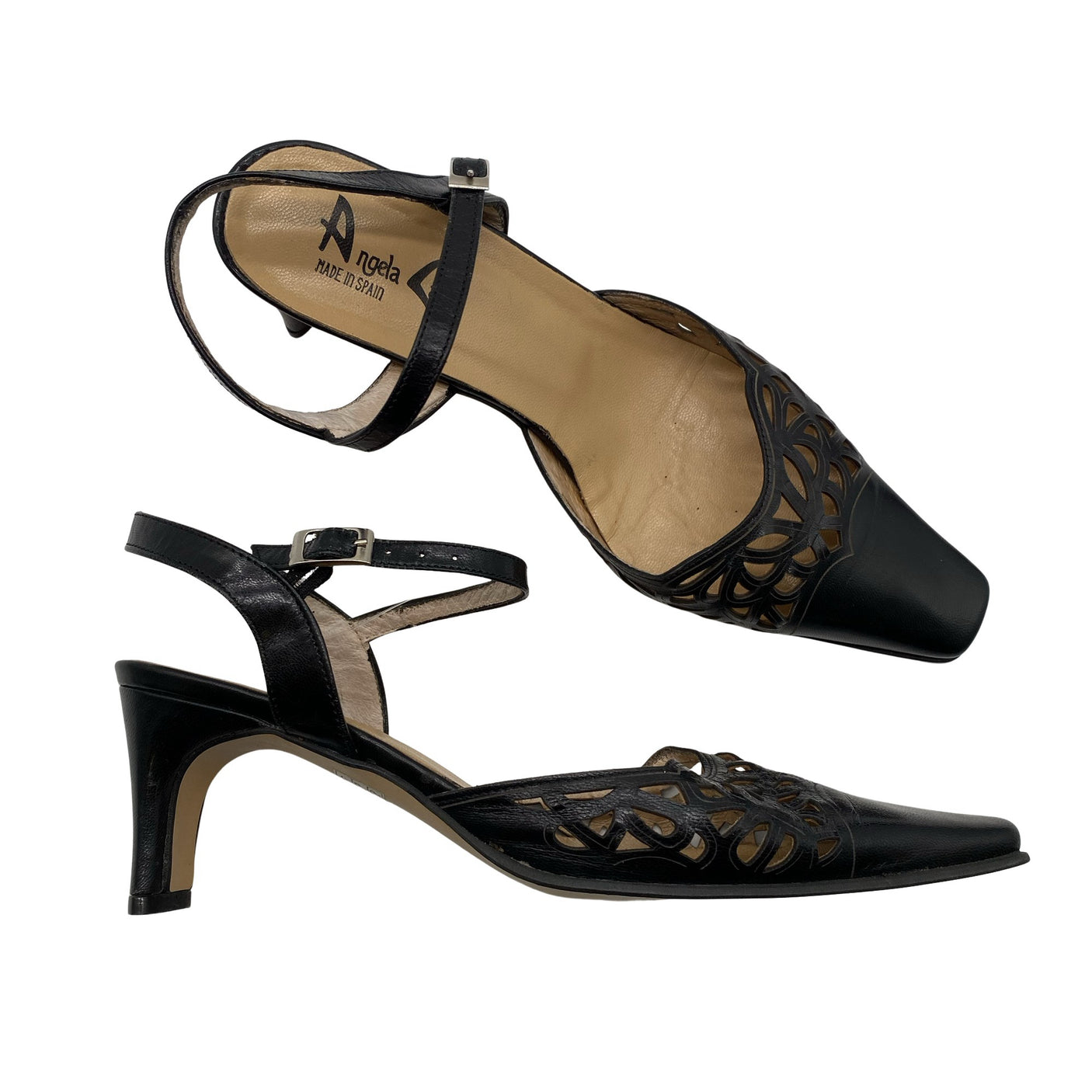 Unisex Angela Carra - Kontsakingad, suurus 38 - Must (1)