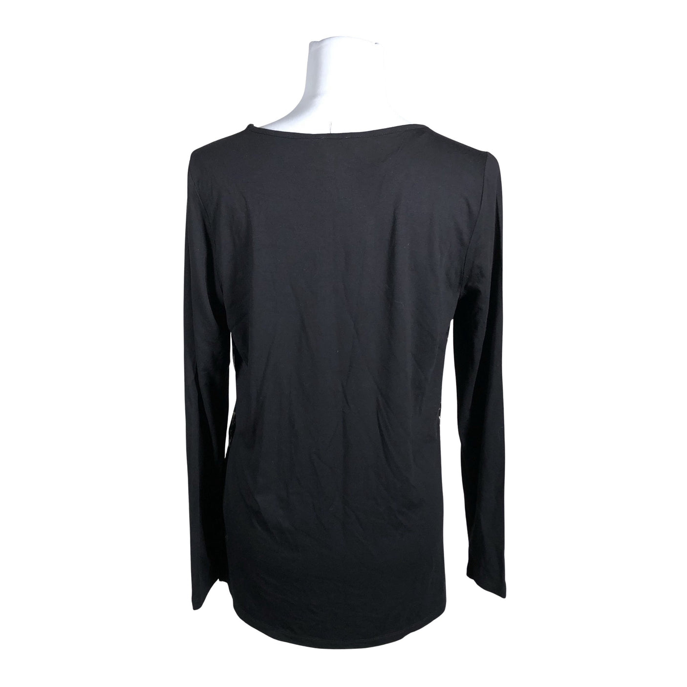 Unisex Your Face - Trikotaažist pluus, suurus 38 - Must (2)