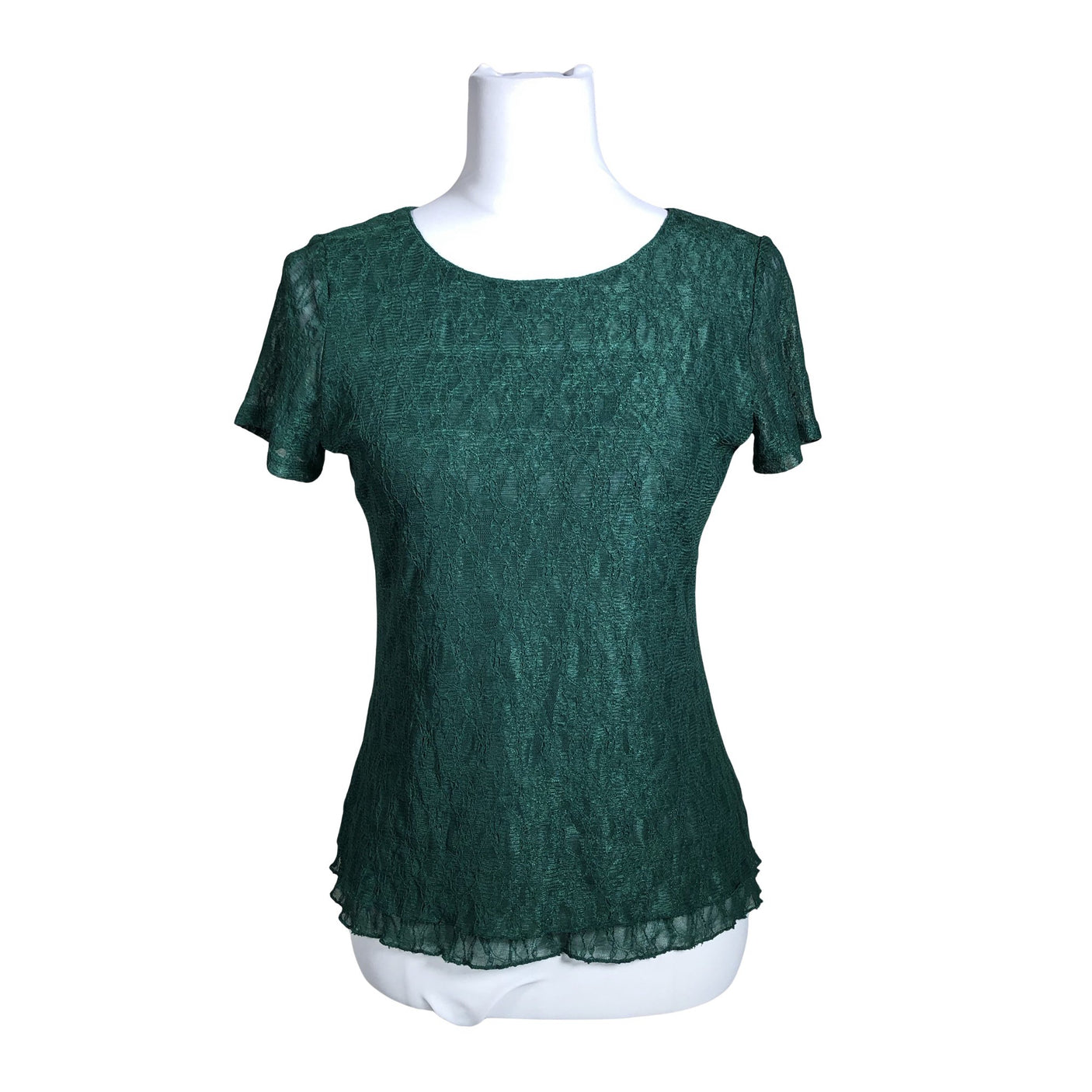 Unisex Kairi Vilderson - Lühikeste käistega pluus, suurus 38 - Roheline (1)