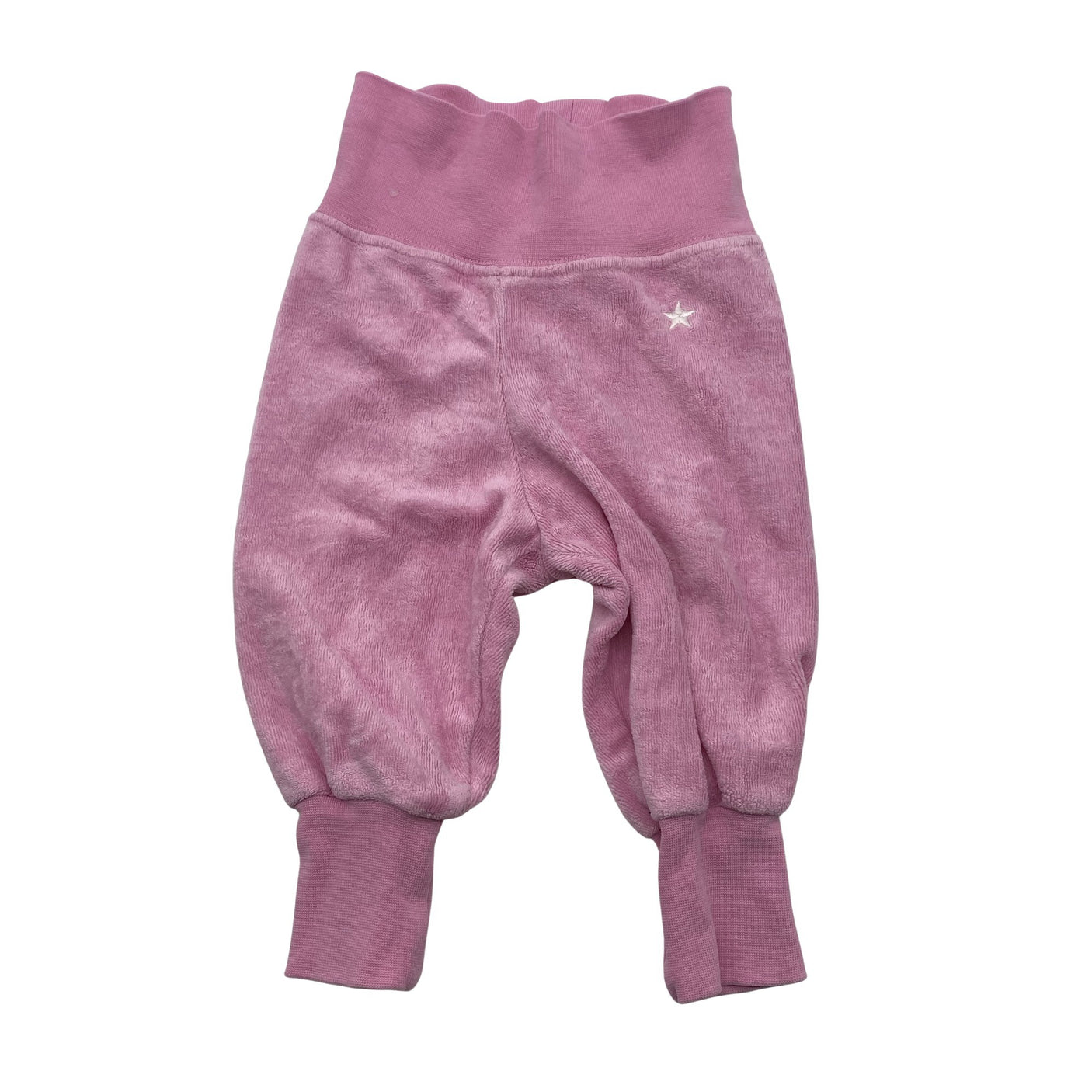 Unisex Lindex - Dressikangast püksid, suurus 56 - 62 - Heleroosa (1)