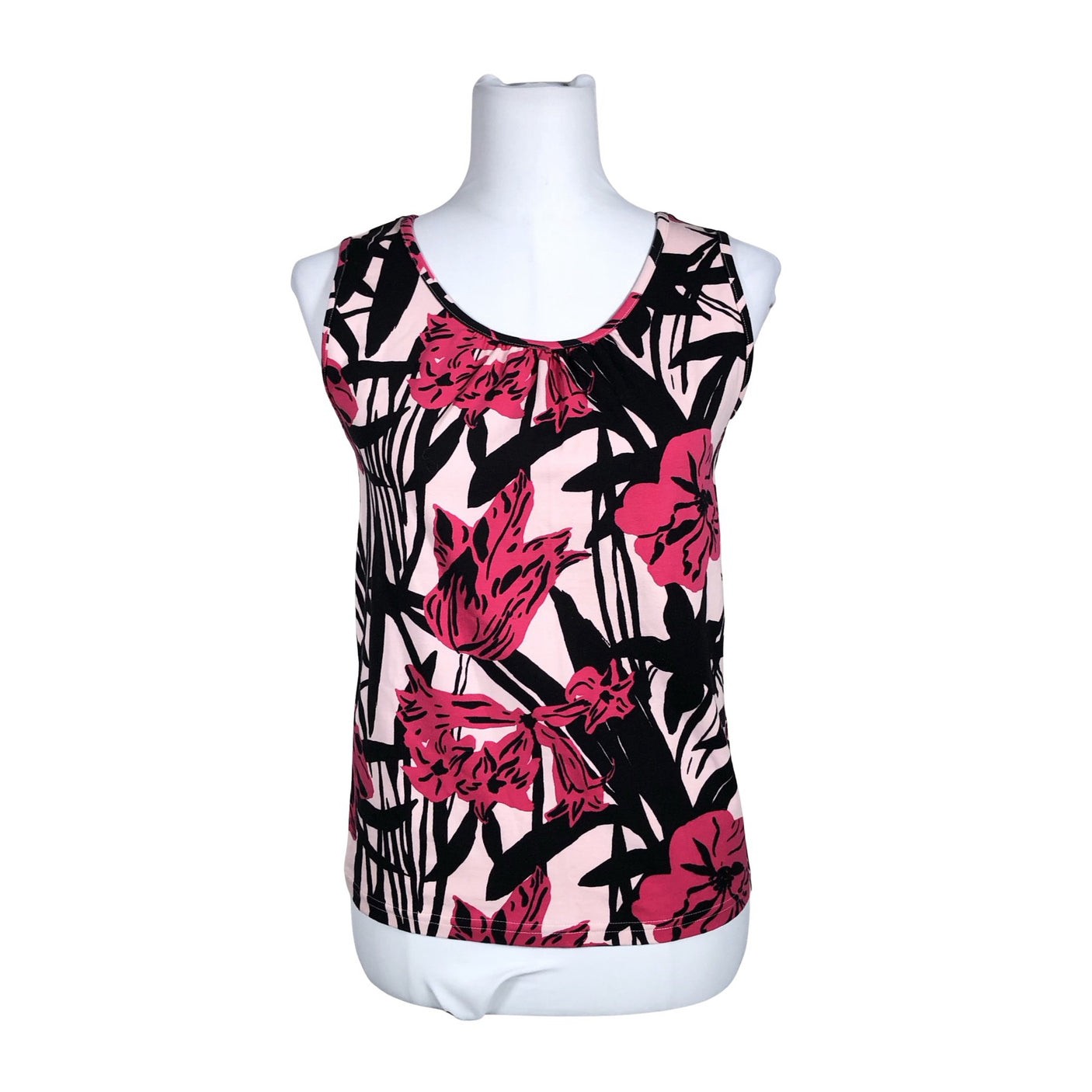 Unisex Nanso - Trikotaažist topp, suurus 34 - Heleroosa (1)