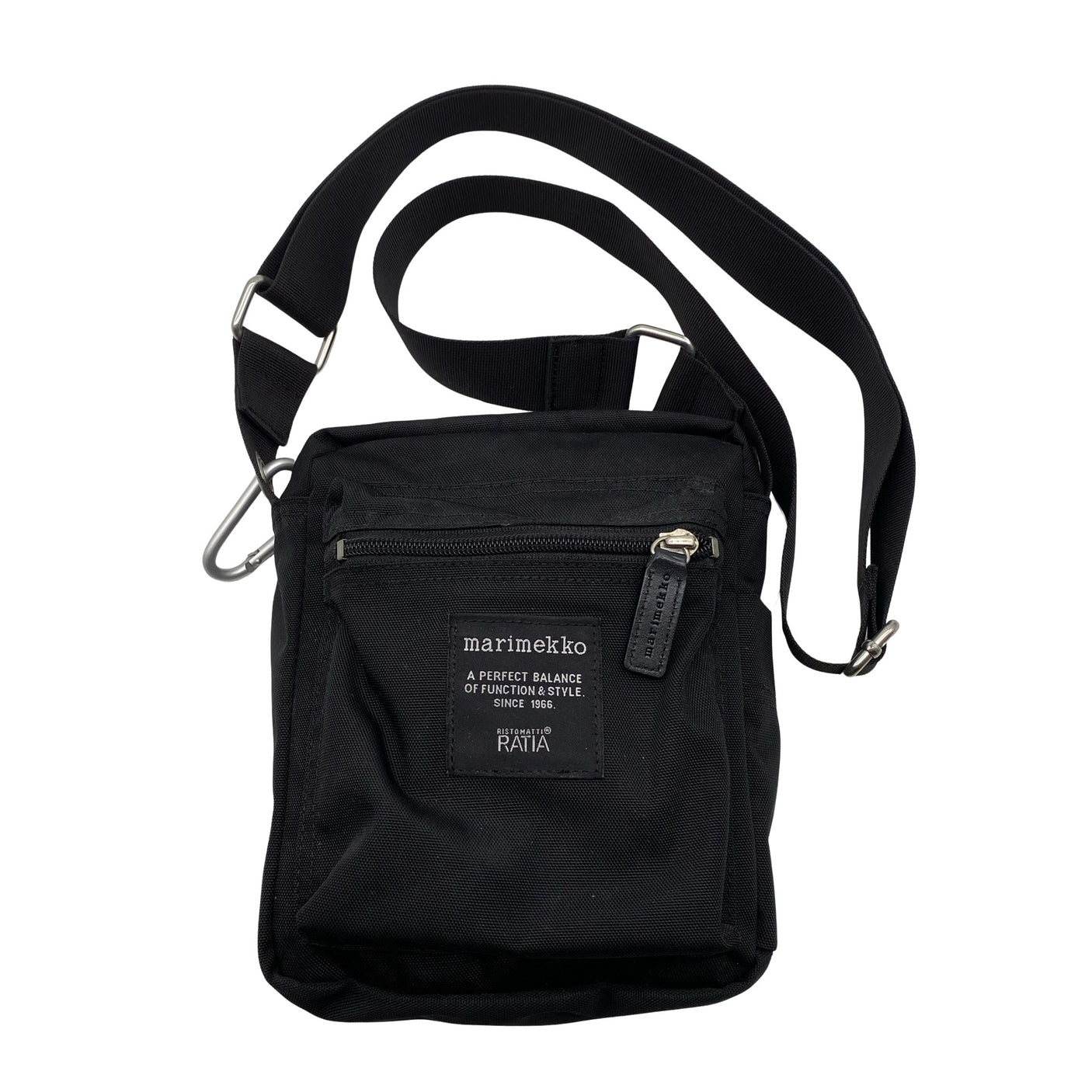 Unisex Marimekko - Õlakott, suurus Mini - Must (1)