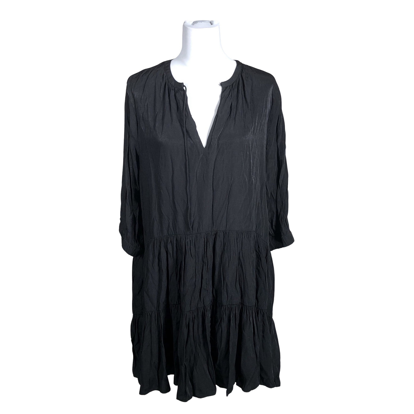 Unisex Lindex - Õhuke kleit, suurus 40 - Must (1)