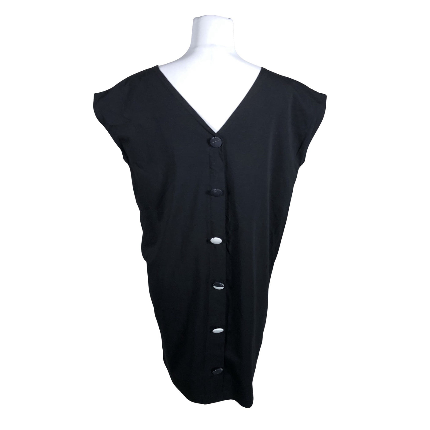 Unisex Aarrelabel - Trikotaažist kleit, suurus 38 - Must (2)