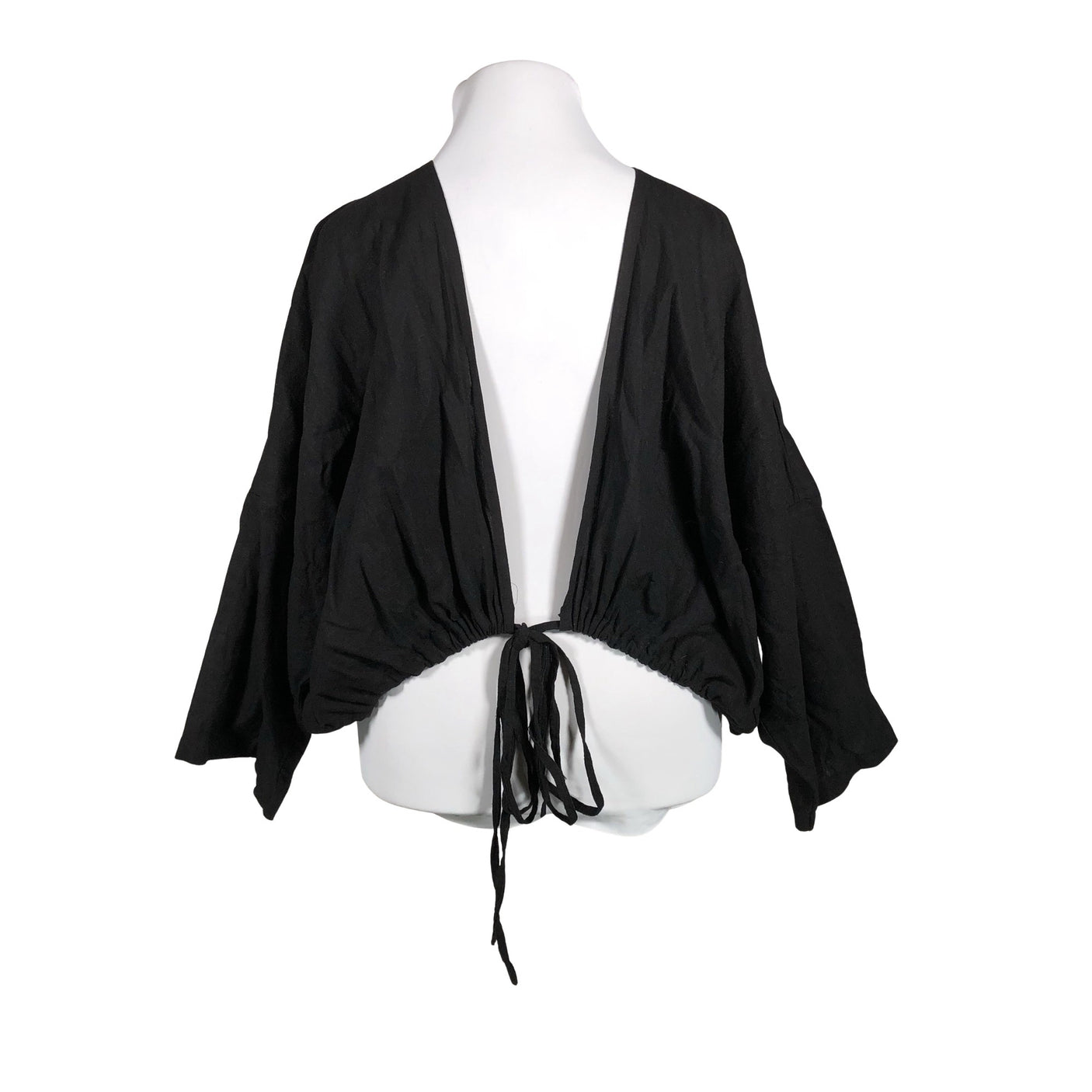 Unisex Handmade - Mitteveniv tuunika, suurus 44 - Must (2)