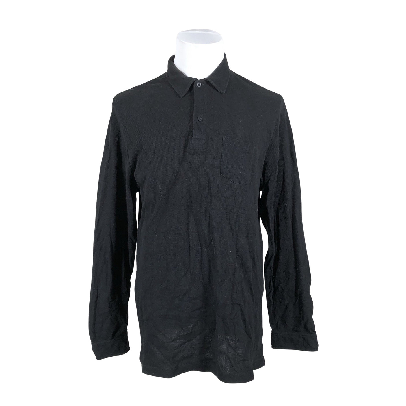 Unisex Sunspel - Polosärk, suurus XXL - Must (1)