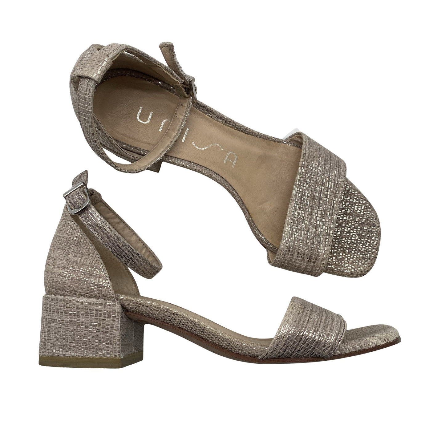 Unisex Unisa - Kontsaga rihmikud, suurus 36 - Beige (1)