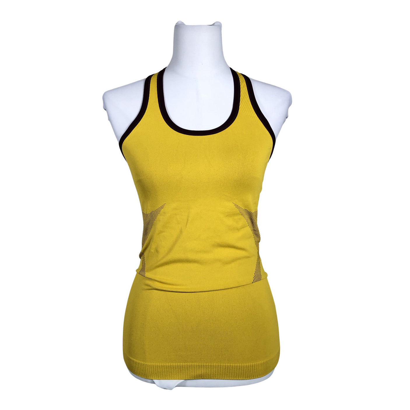 Unisex Benetton - Sporditopp, suurus 38 - Kollane (1)
