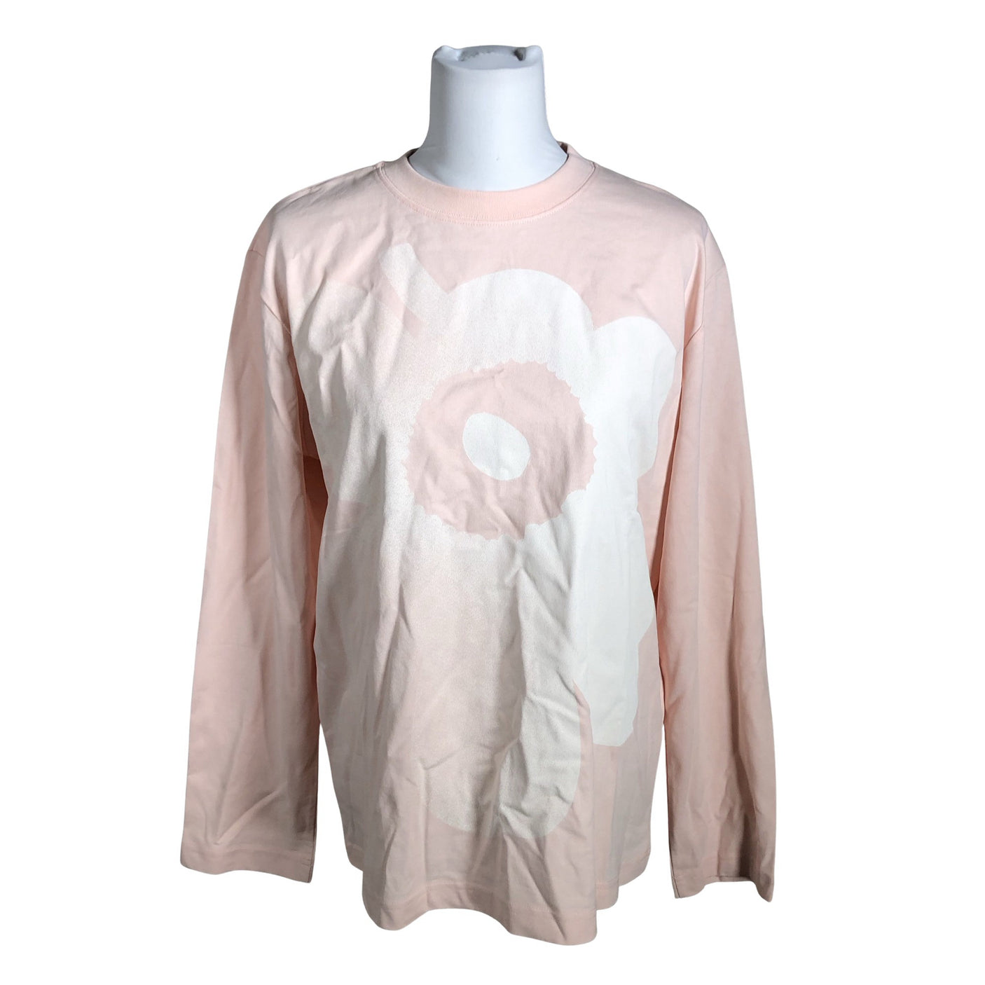 Unisex Marimekko - Trikotaažist pluus, suurus 34 - Heleroosa (1)