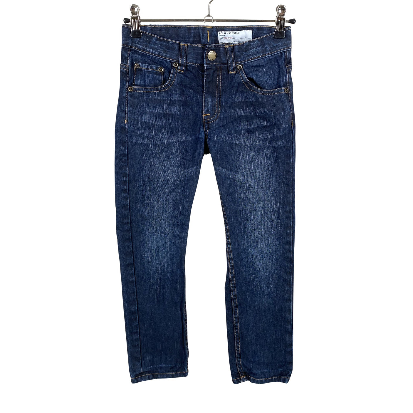 Unisex Polarn O. Pyret - Teksad, suurus 116 - 122 - Sinine (1)