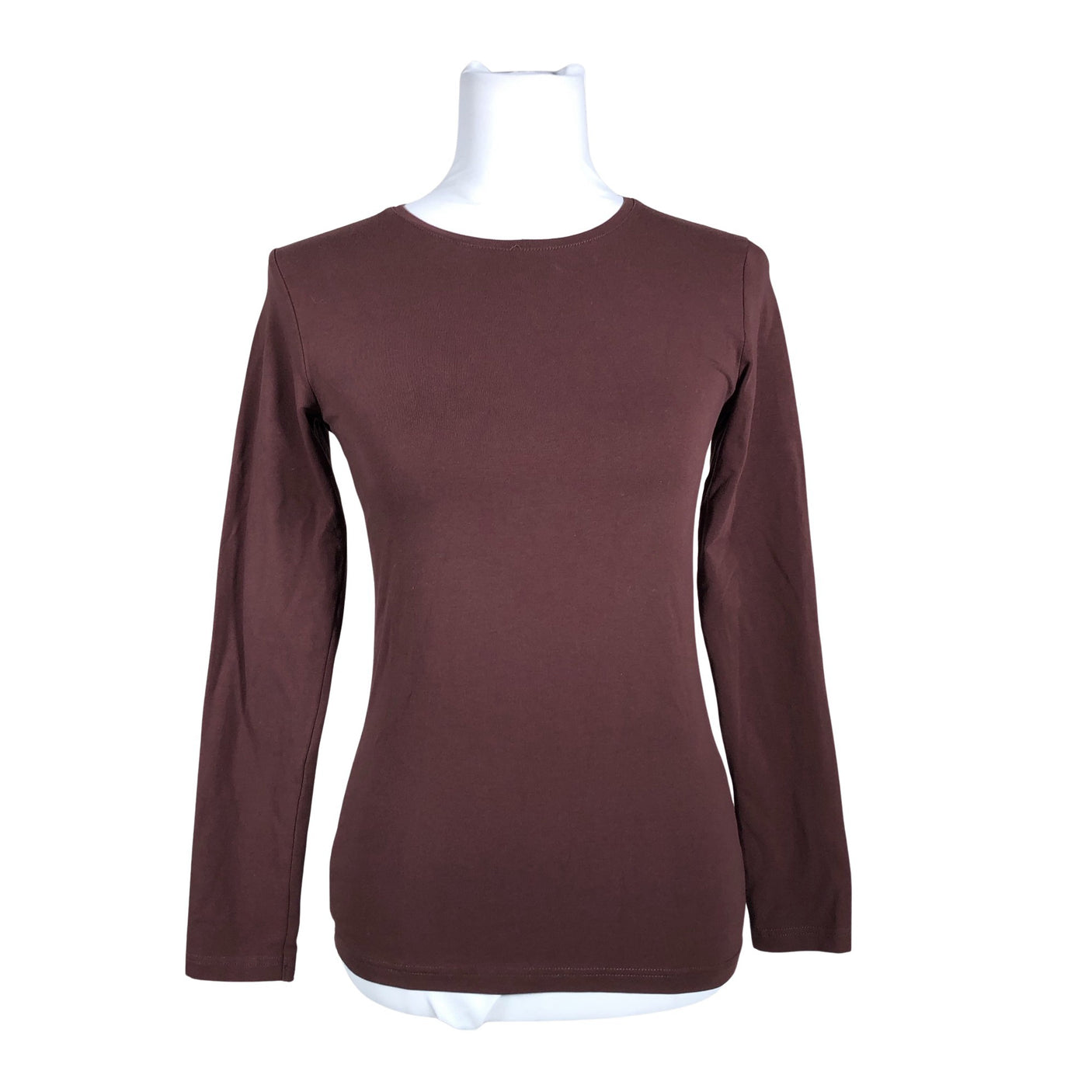 Unisex Nanso - Trikotaažist pluus, suurus 34 - Pruun (1)