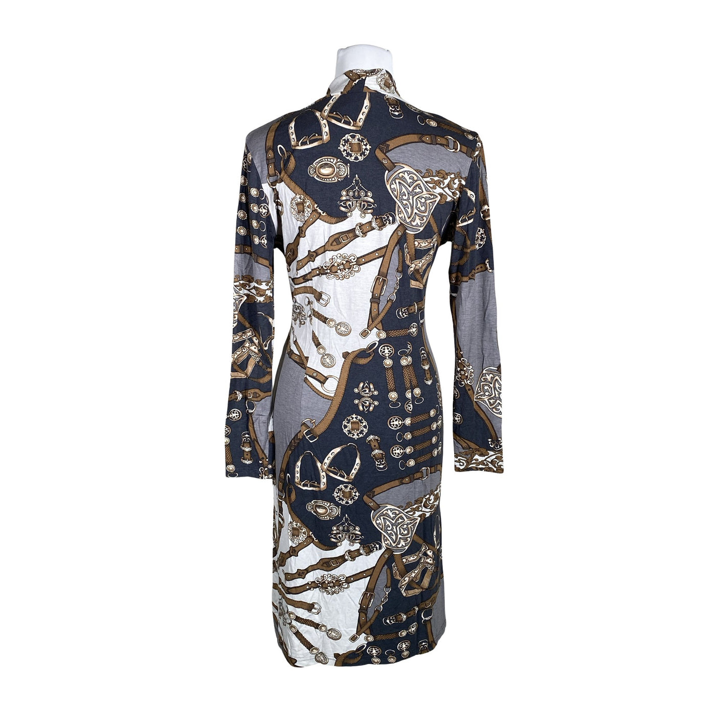 Unisex Andiata - Trikotaažist kleit, suurus 38 - Hall (2)
