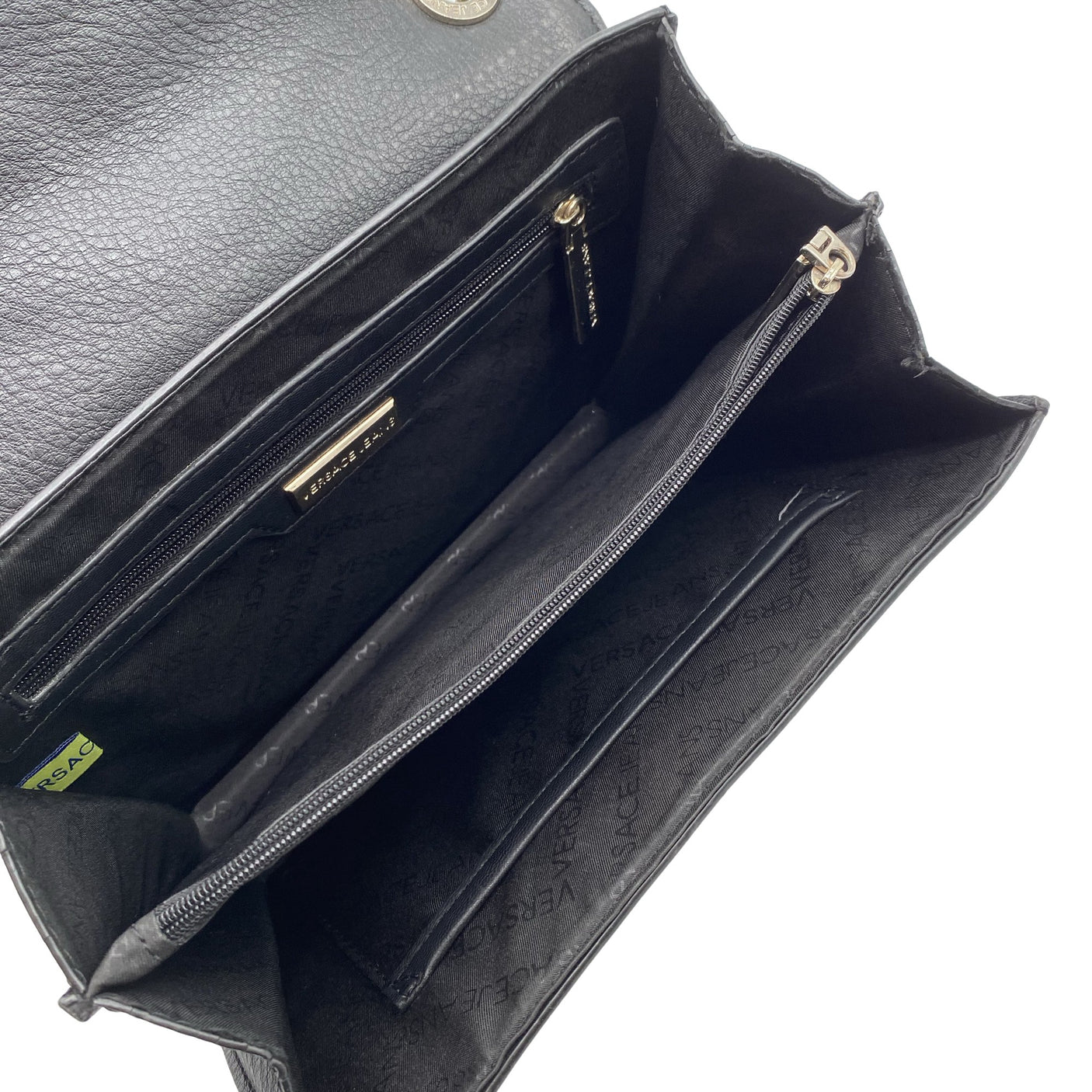 Unisex Versace Jeans - Õlakott, suurus Mini - Must (3)
