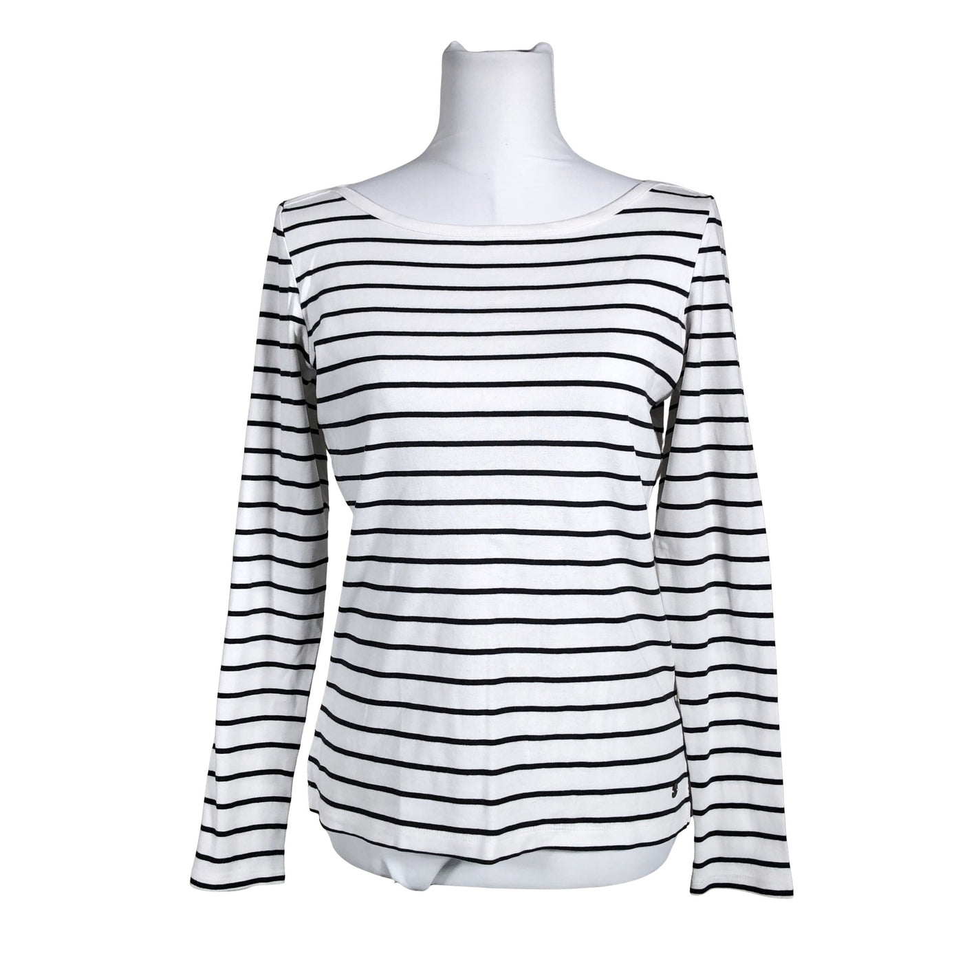 Unisex Esprit - Trikotaažist pluus, suurus 36 - Valge (1)