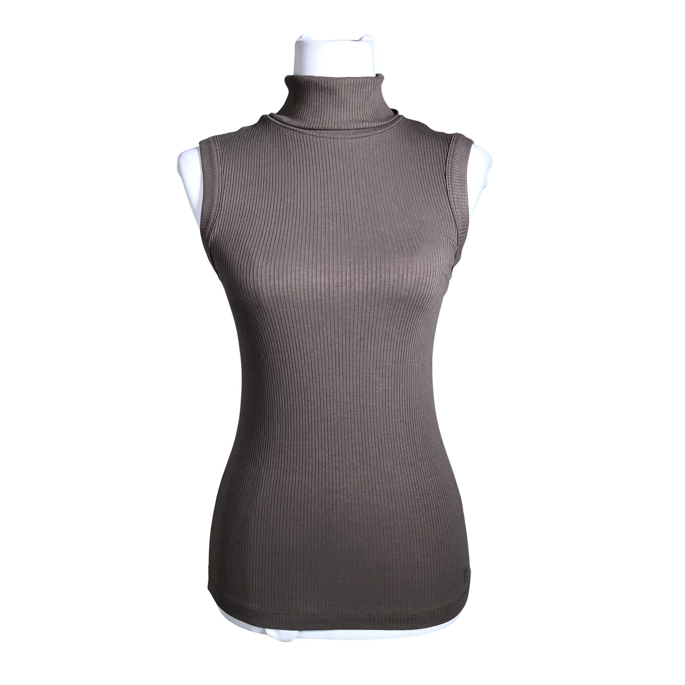 Unisex InWear - Trikotaažist topp, suurus 34 - Pruun (1)