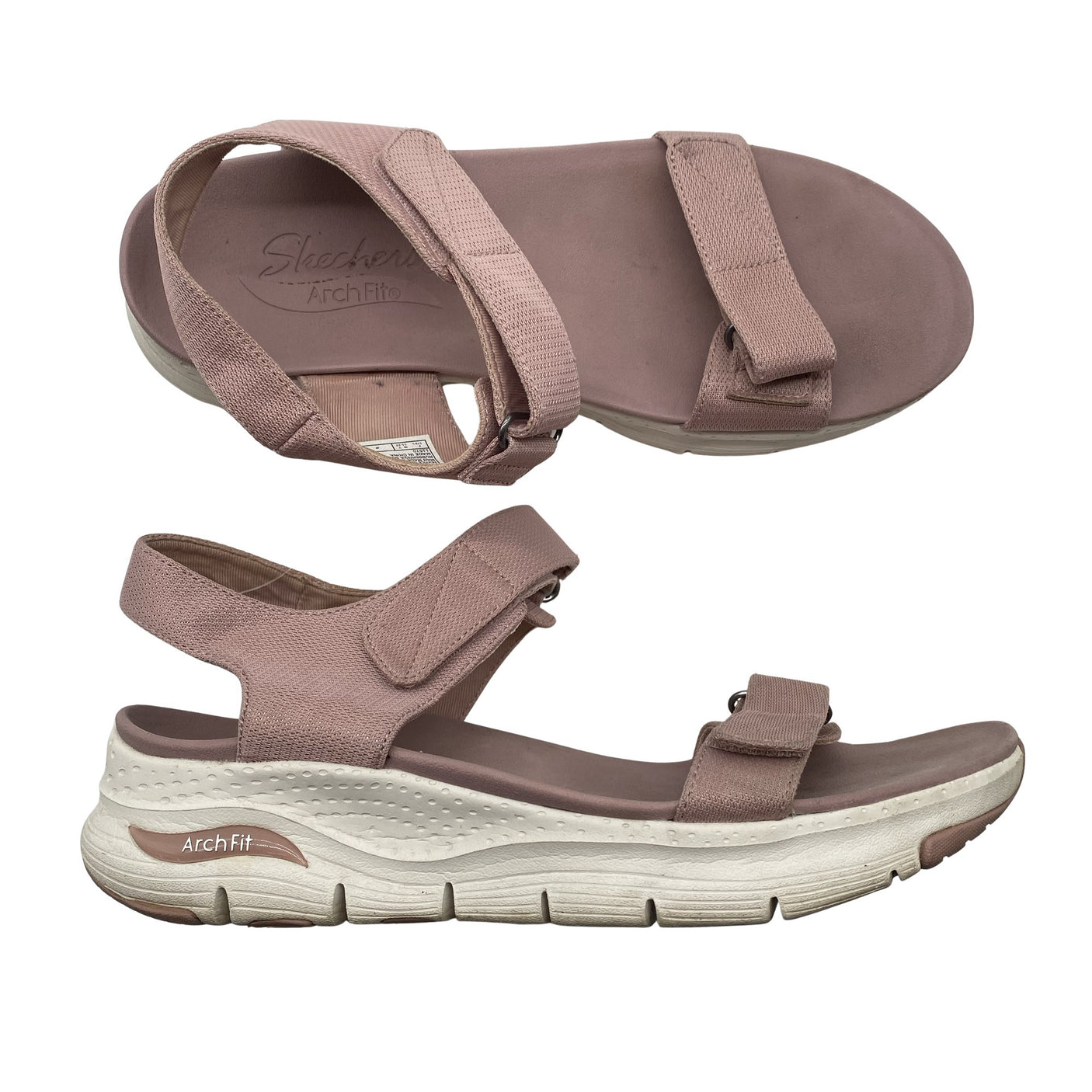 Unisex Skechers - Rihmikud, suurus 38 - Heleroosa (1)