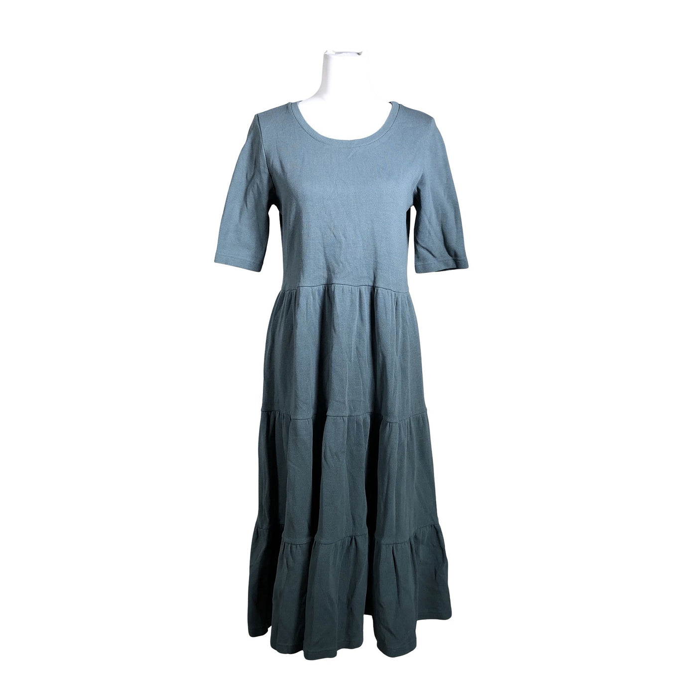 Unisex ellemilla - Trikotaažist kleit, suurus 38 - Sinine (1)