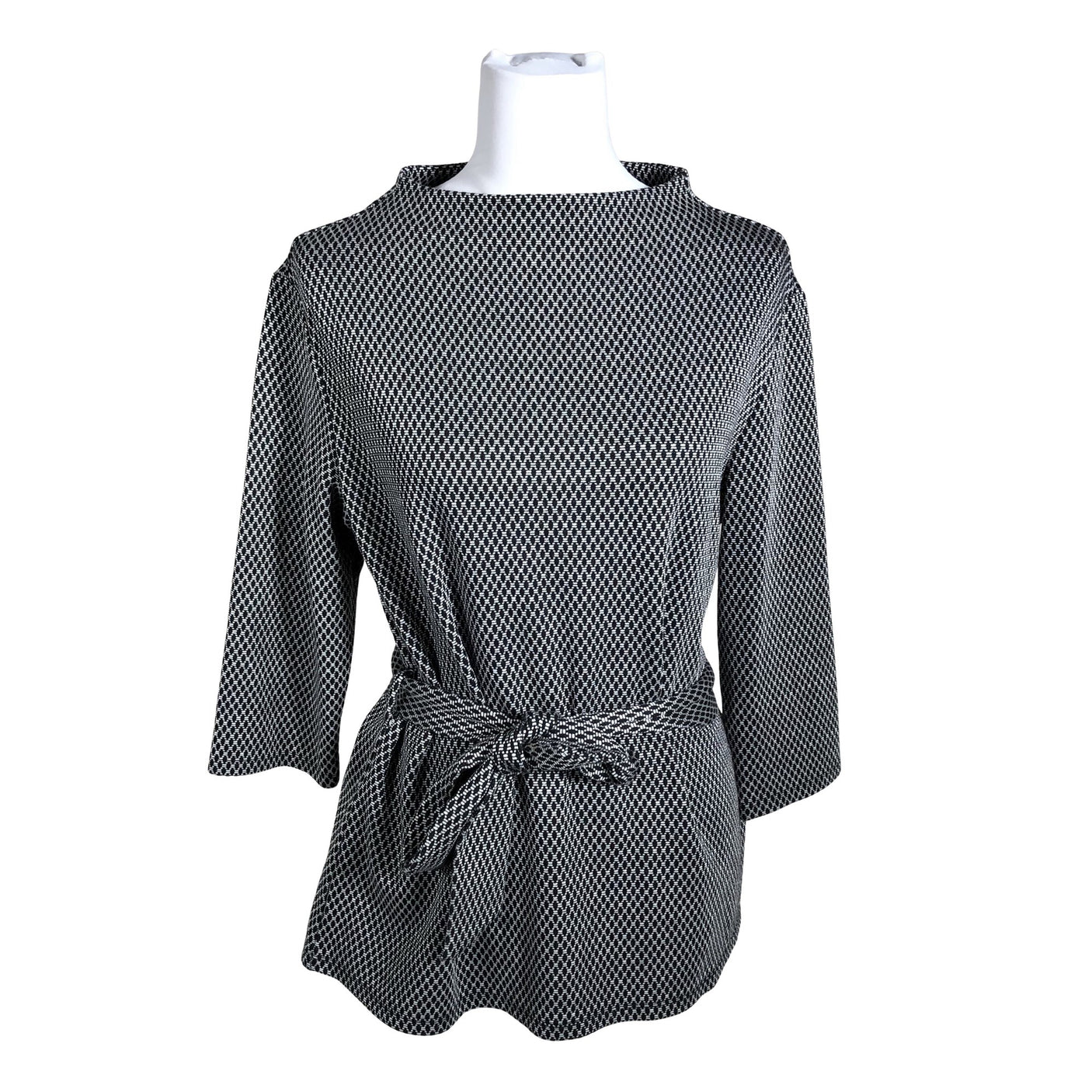 Unisex Esprit - Trikotaažist pluus, suurus 40 - Must (1)