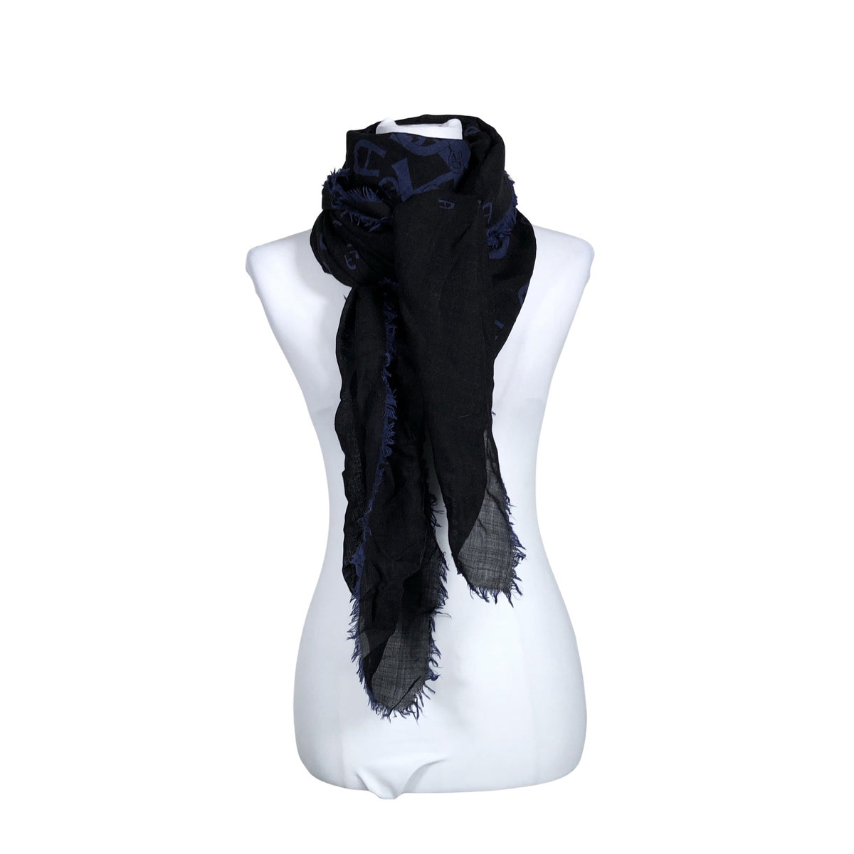 Unisex Aigner - Õhuke sall, suurus Maxi - Sinine (1)